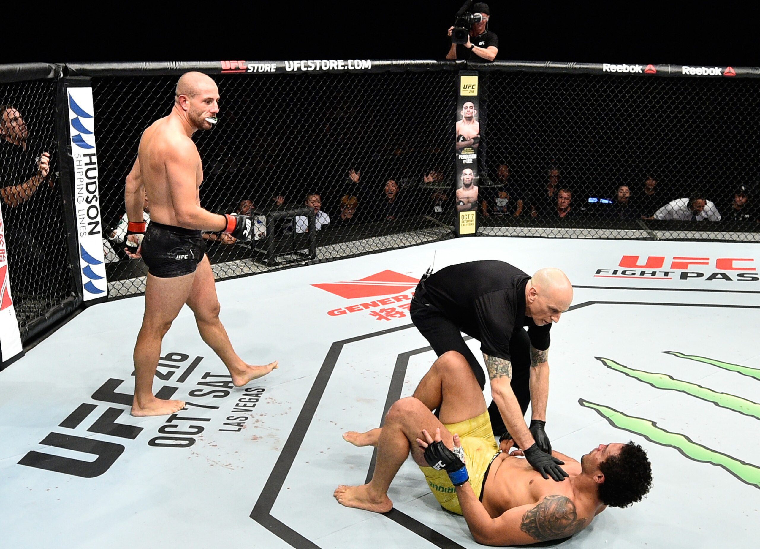 Gokhan Saki (left)