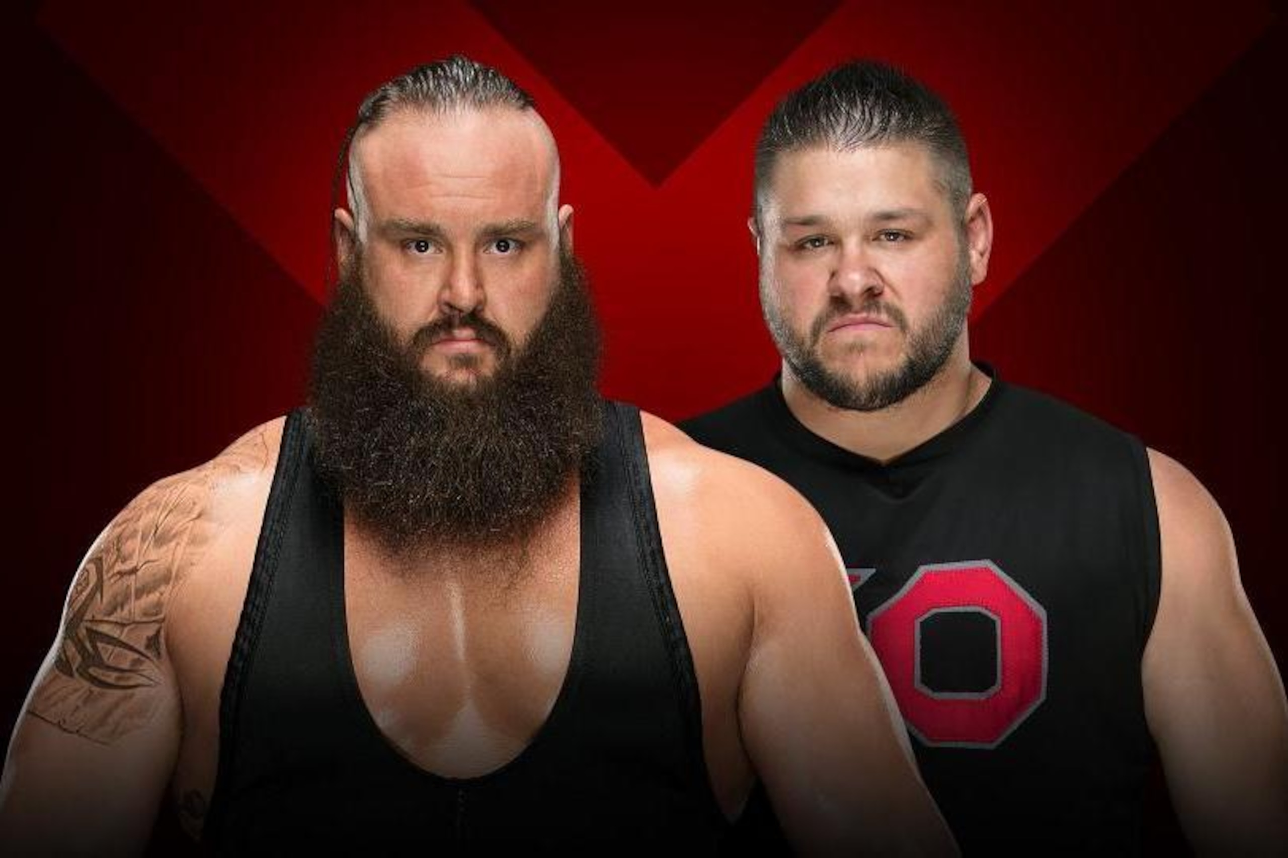 Braun Strowman and Kevin Owens will battle inside a steel cage.