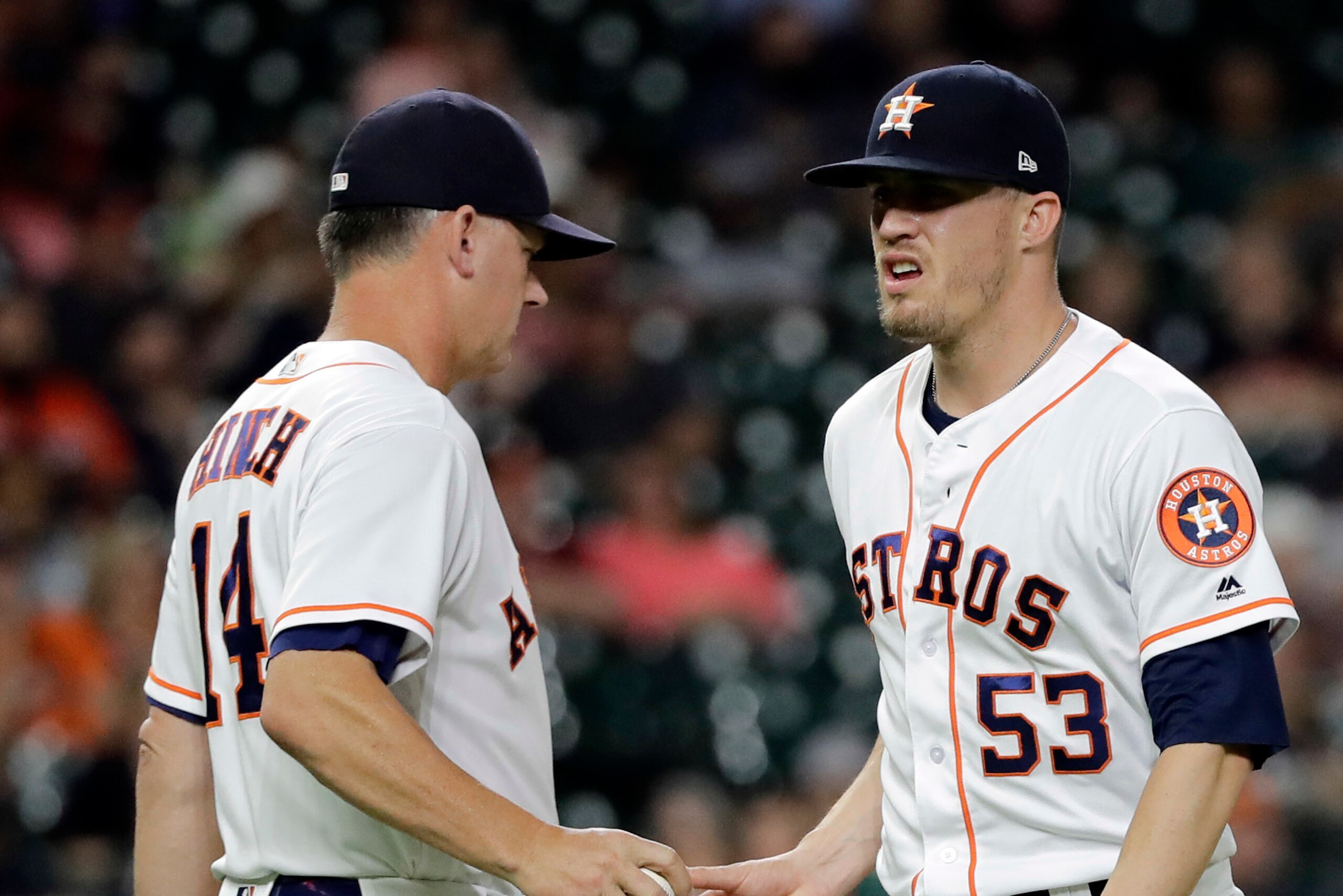 Thanks to Ken Giles' woes, the Astros could use an impact reliever. Thanks to Ken Giles' woes, the Astros could use an impact reliever.