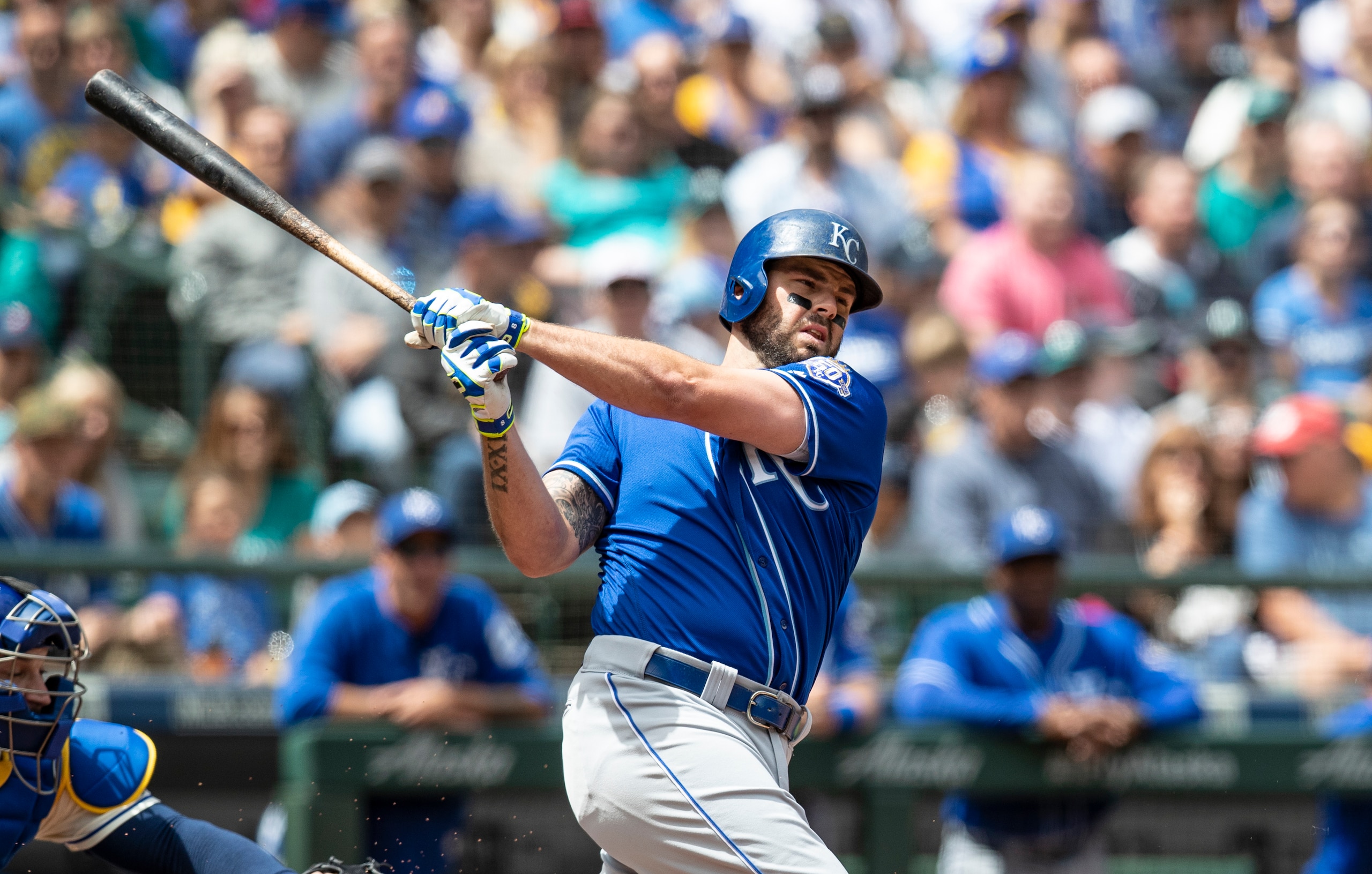 A reeling Mike Moustakas no longer looks like an upgrade for most contenders. A reeling Mike Moustakas no longer looks like an upgrade for most contenders.