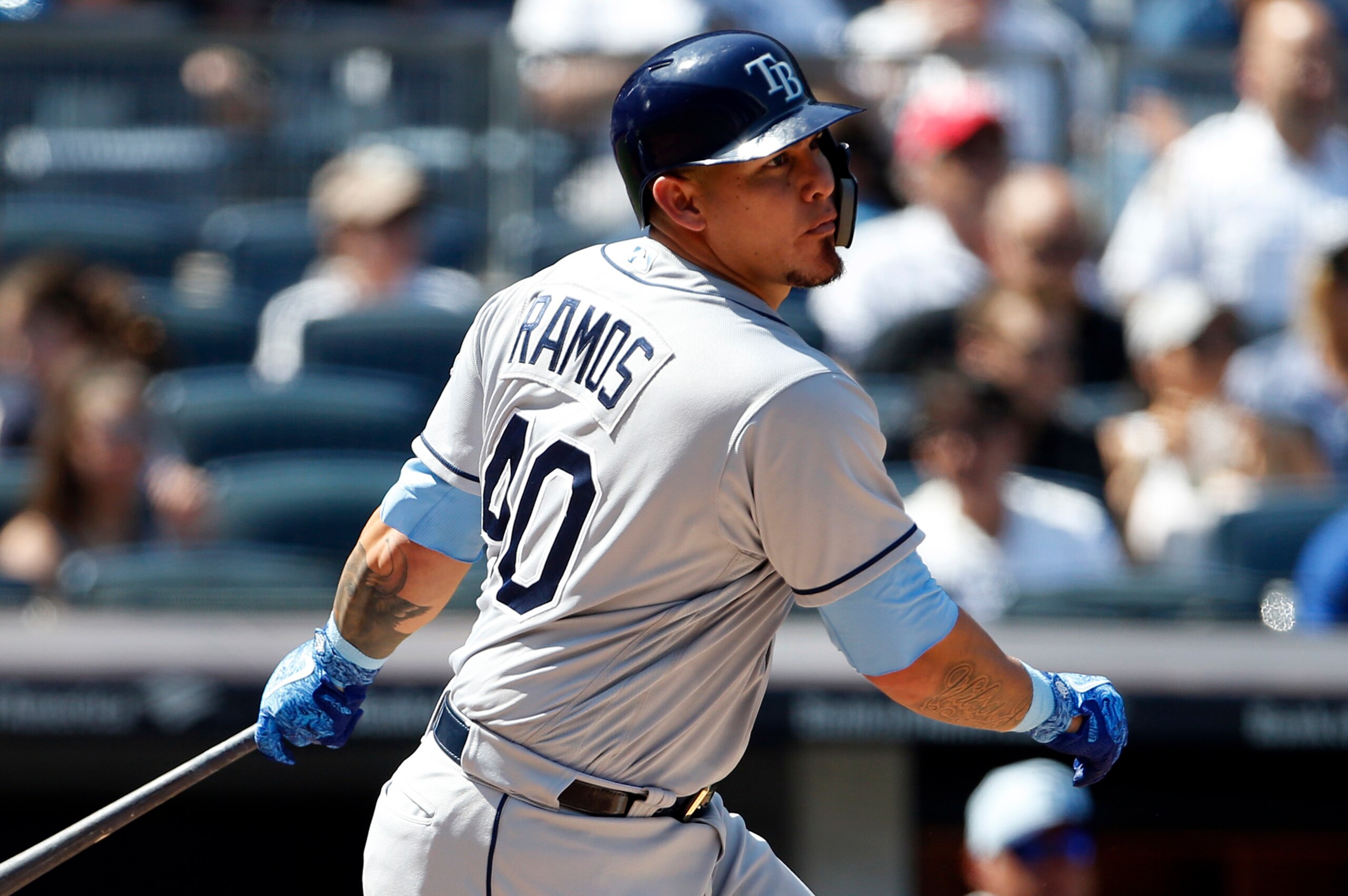 Wilson Ramos hopes to return from a hamstring injury in early August. Wilson Ramos hopes to return from a hamstring injury in early August.