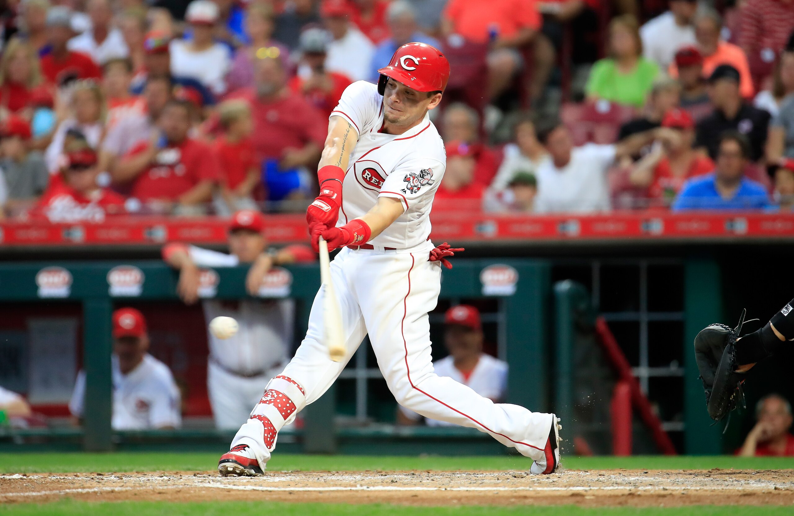 The Cincinnati Reds could cash in on Gennett's breakout and clear a spot for top prospect Nick Senzel.