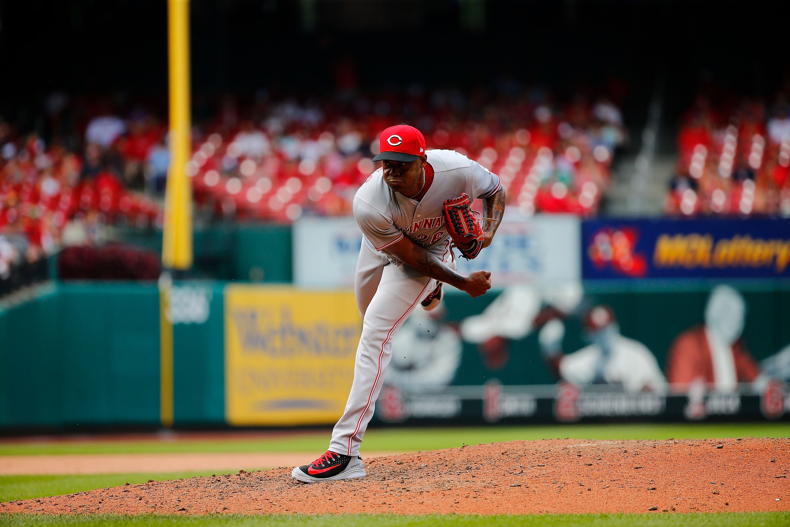 Raisel Iglesias is likely to resurface in offseason trade rumors.