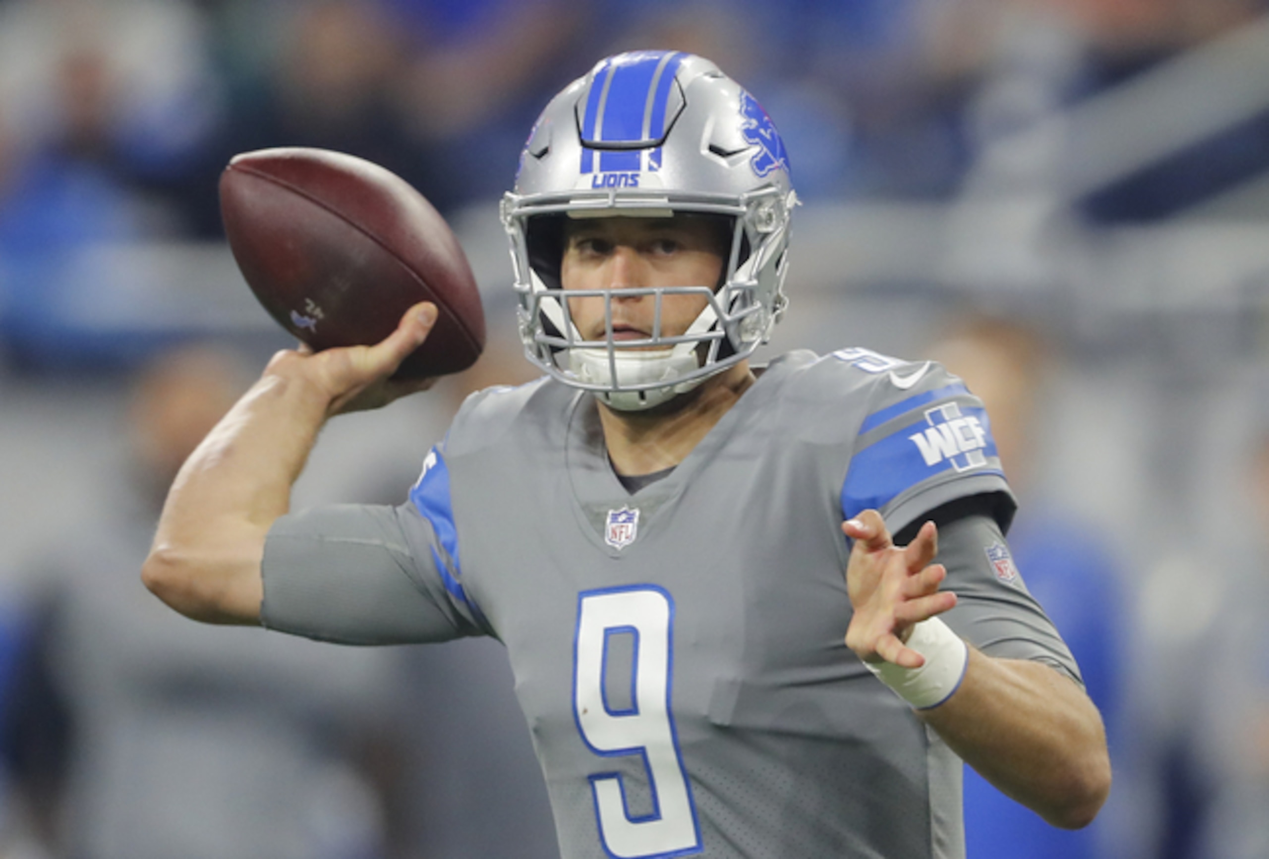 Don't overlook the consistency of Matthew Stafford.