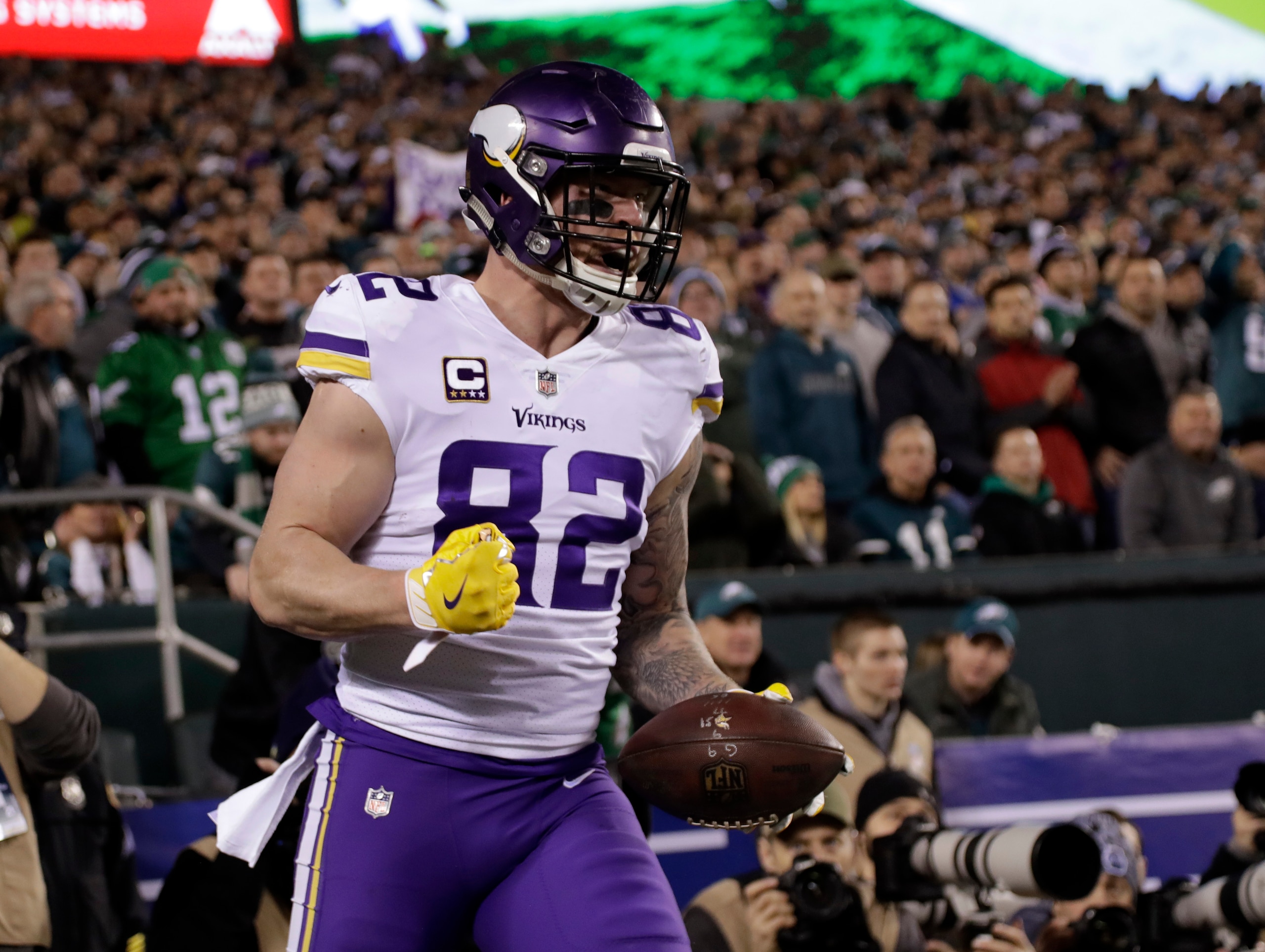 Kyle Rudolph might be the last tight end to grab before a drop-off in value.