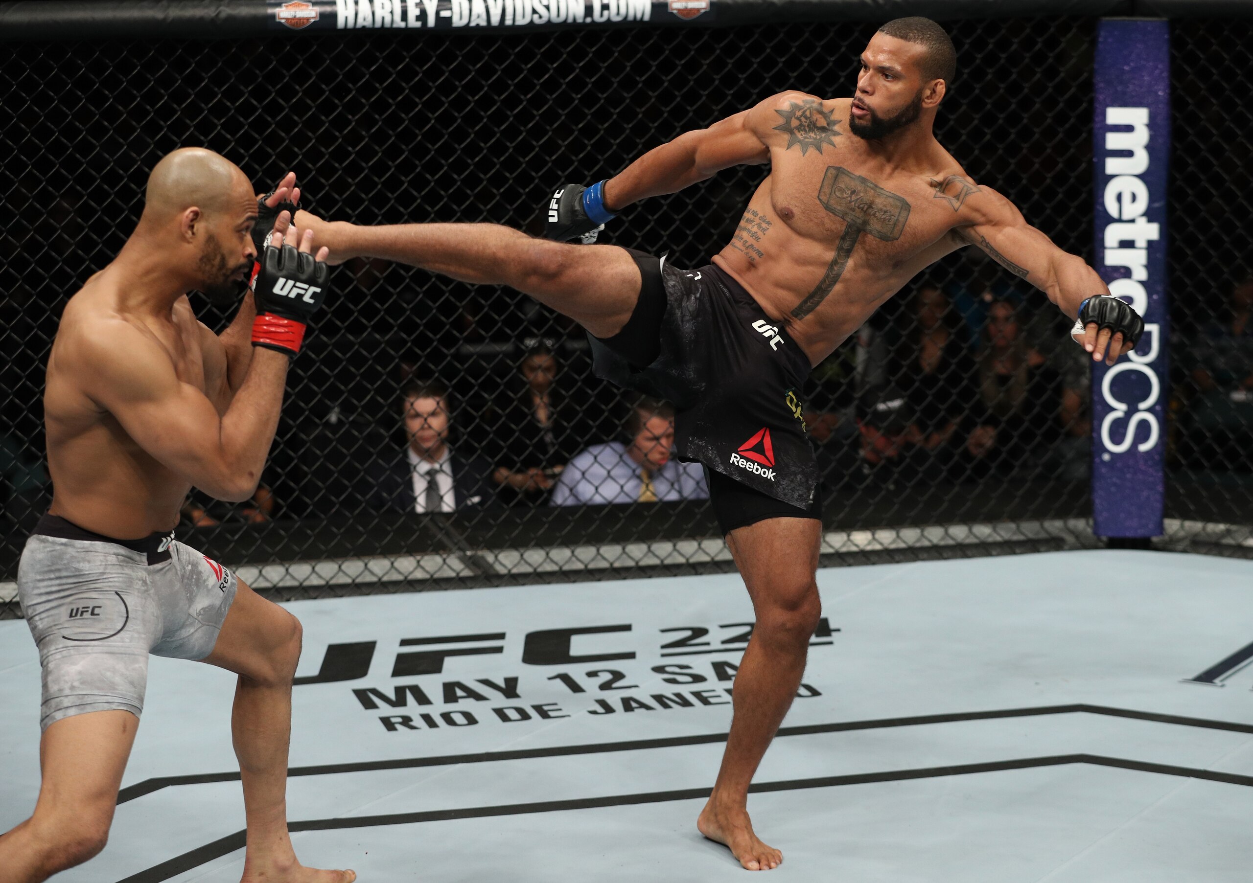 Thiago Santos (right) Thiago Santos (right)
