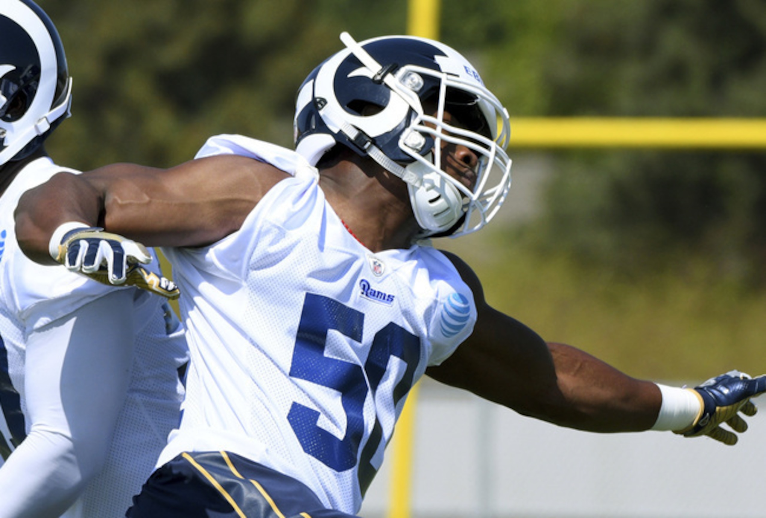 Los Angeles Rams linebacker Samson Ebukam