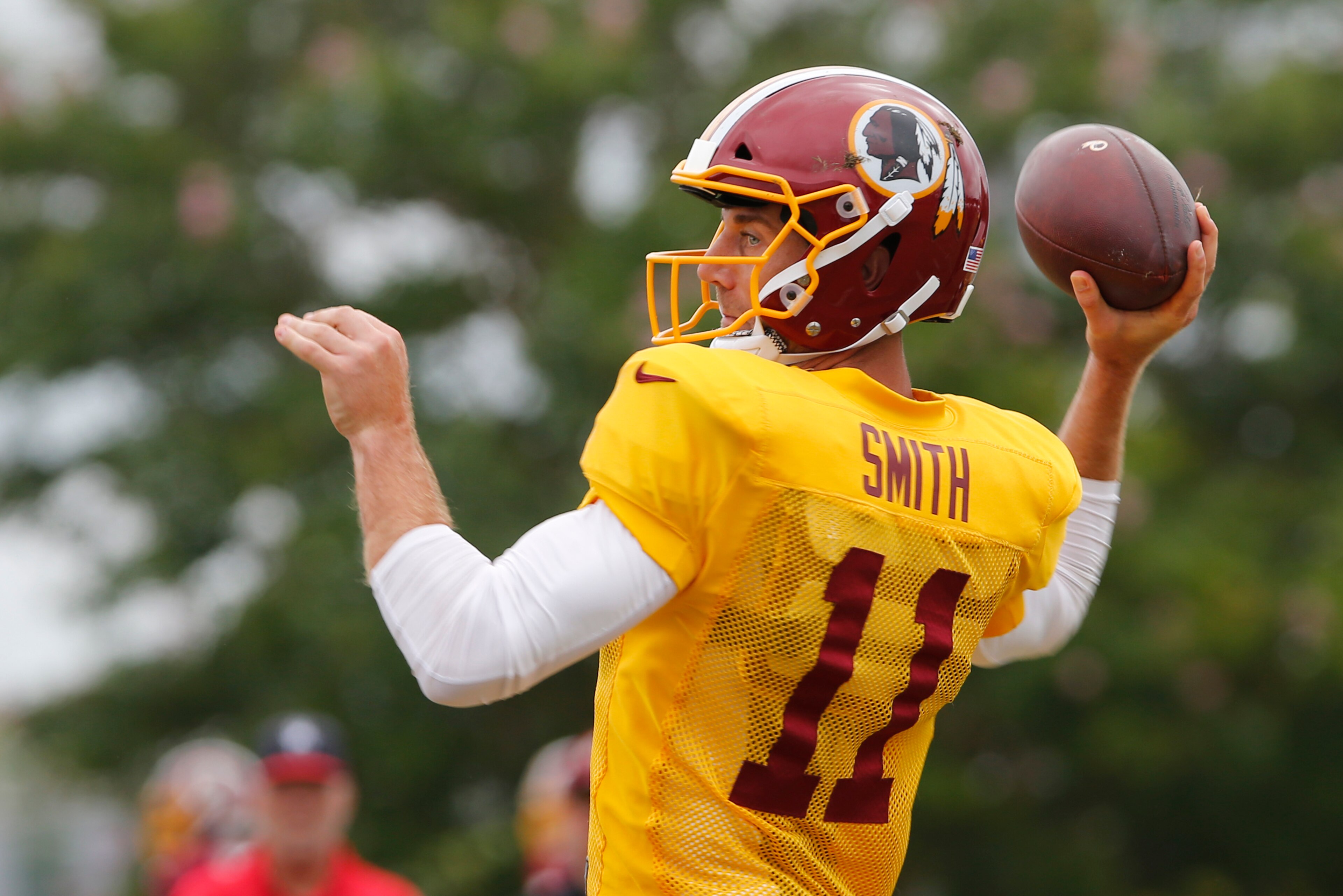 Don't sleep on Alex Smith in Washington.