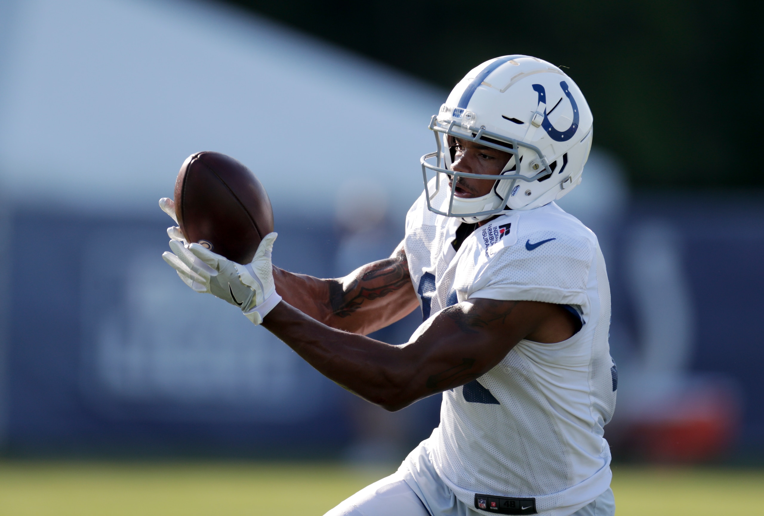 Ryan Grant has solidified his position as the No. 2 WR in Indianapolis.