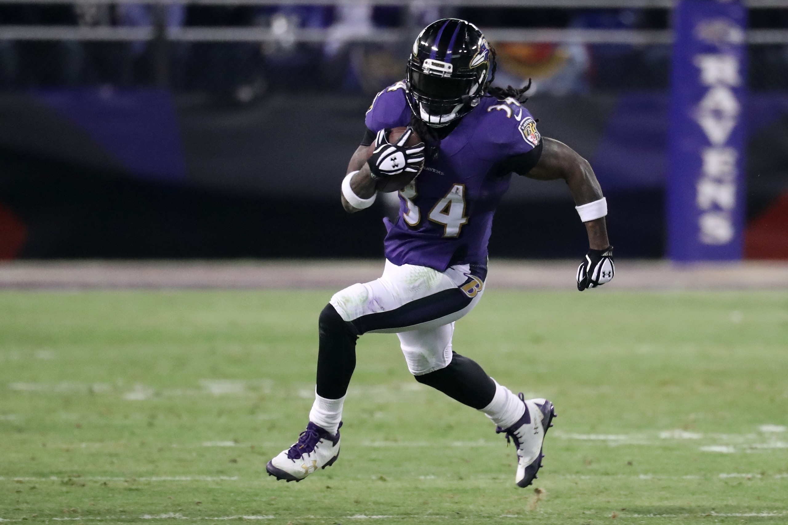 Alex Collins is the most valuable fantasy asset in Baltimore.