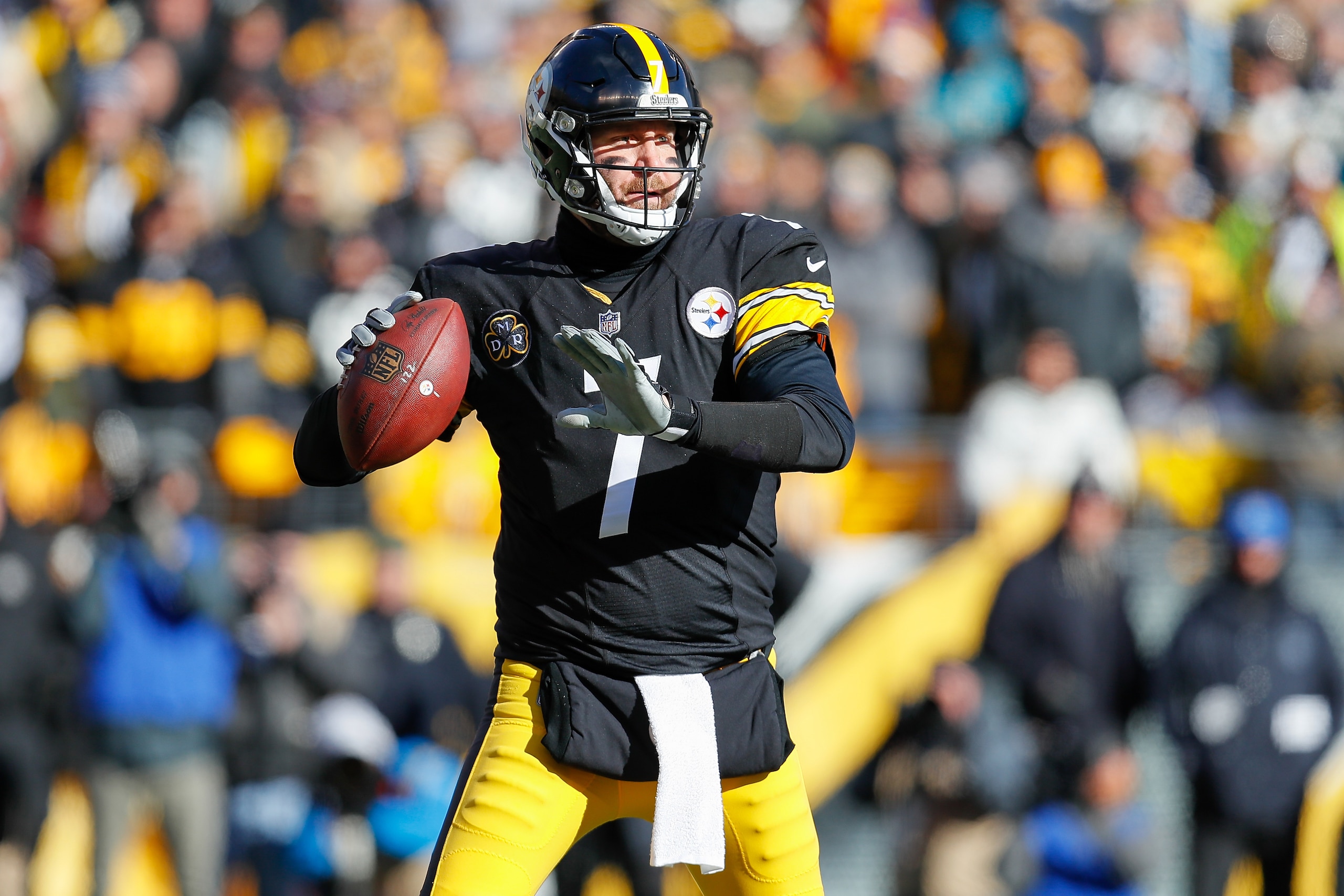 Don't rush to take a QB with players like Ben Roethlisberger available in the double-digit rounds.