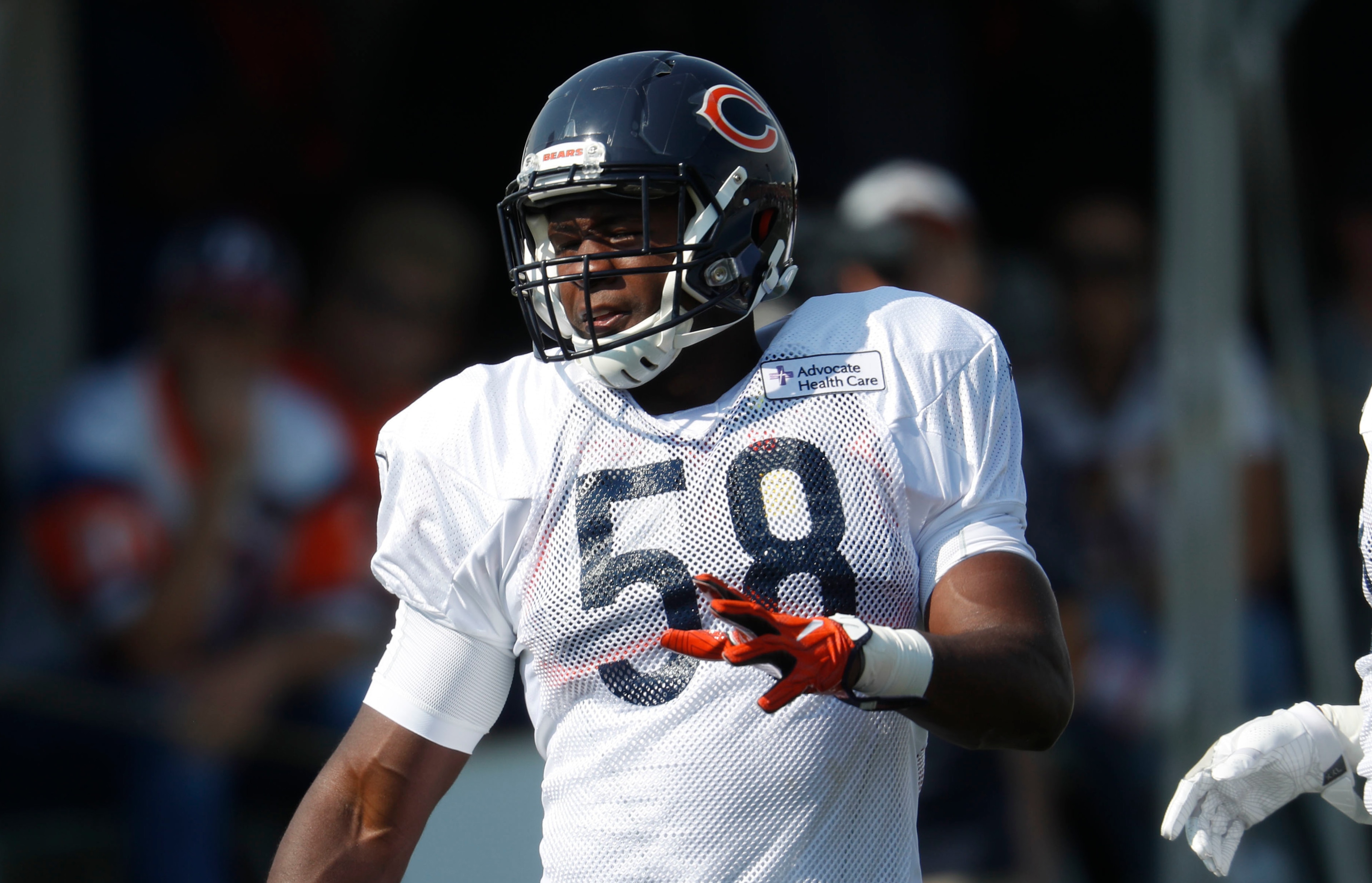 Chicago Bears linebacker Roquan Smith Chicago Bears linebacker Roquan Smith
