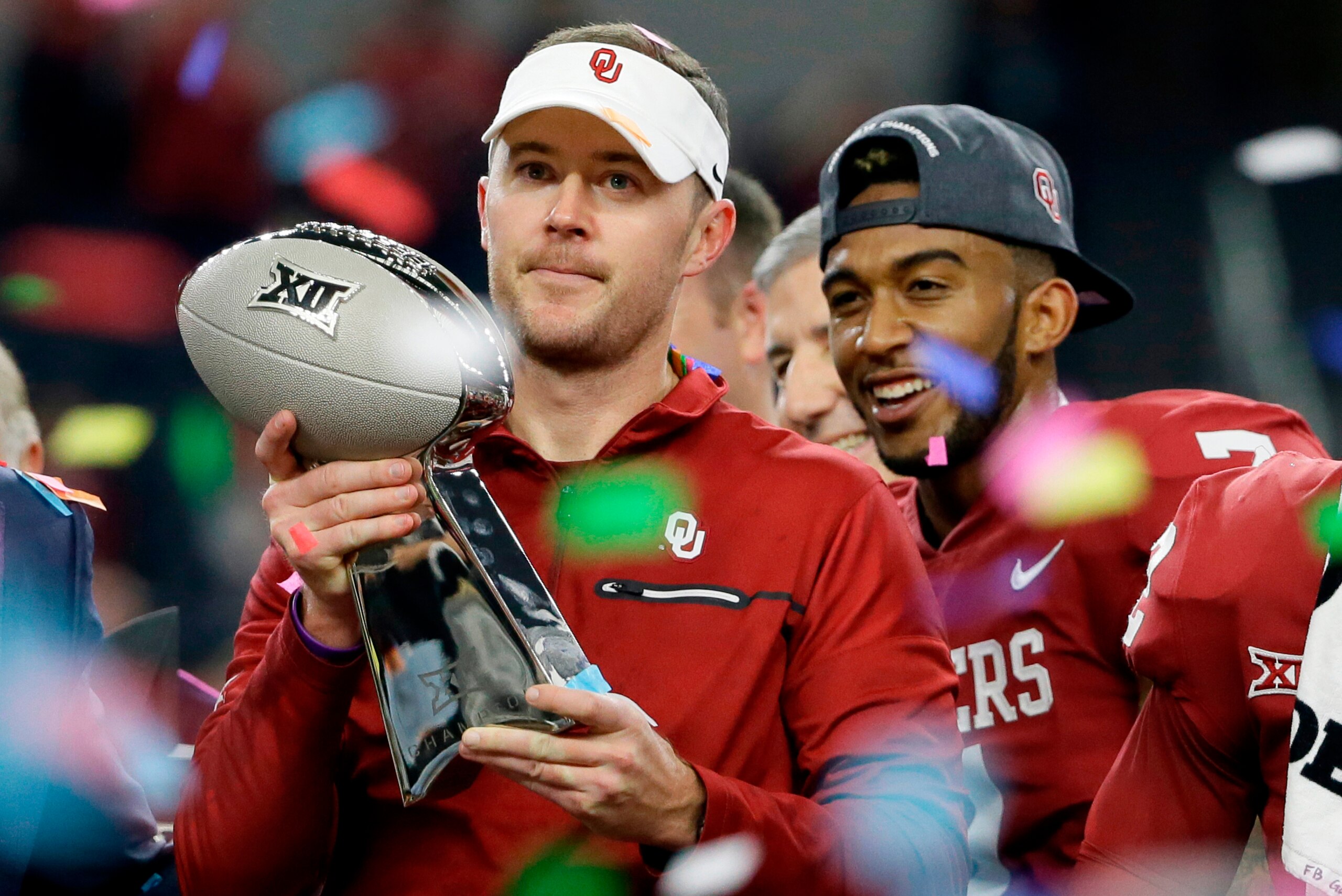 Oklahoma has won three straight Big 12 titles. Is No. 4 on the way? Oklahoma has won three straight Big 12 titles. Is No. 4 on the way?