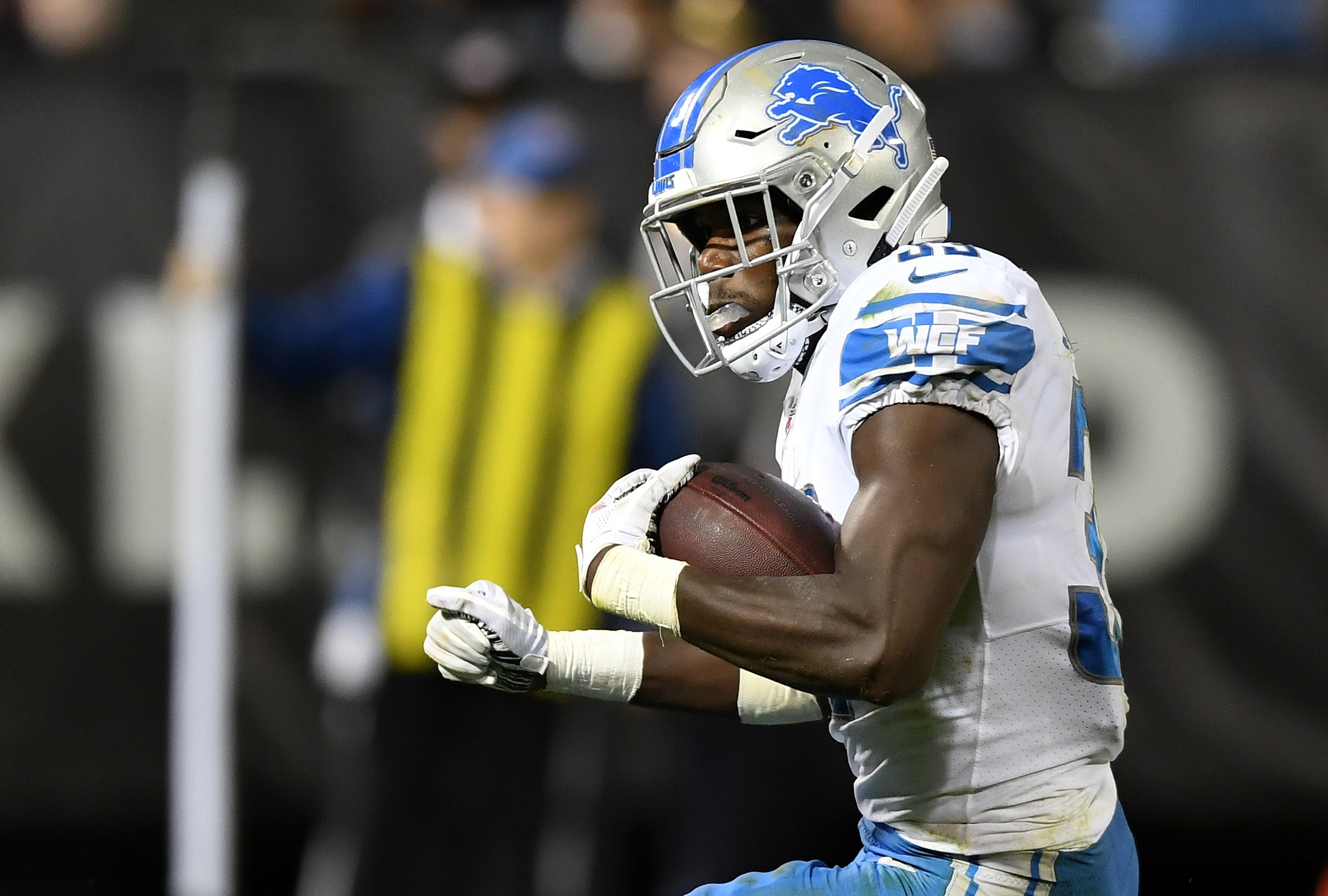 Kerryon Johnson is Detroit's running back of the future.