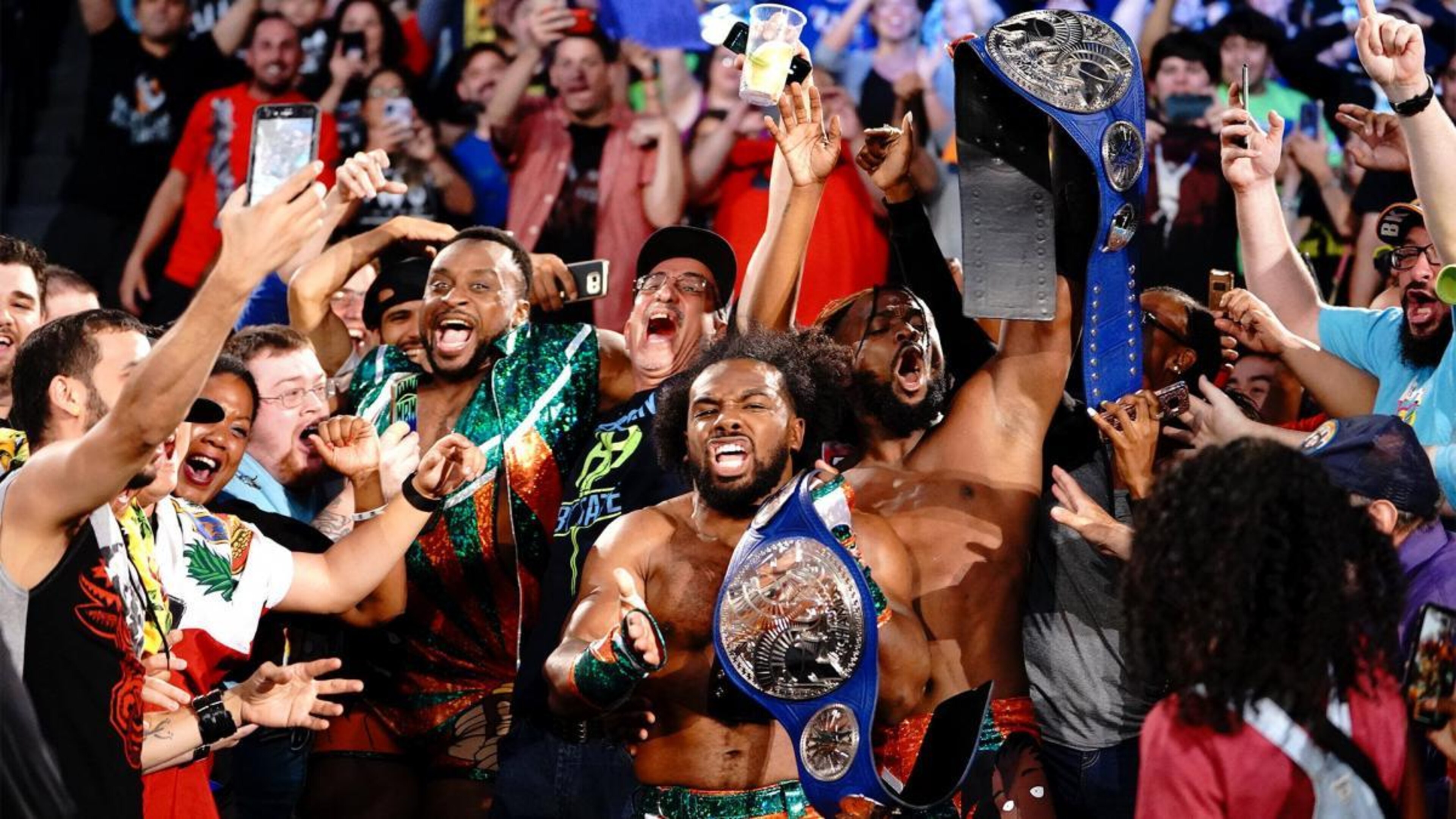 New SmackDown tag team champions The New Day should still hold the titles in November. New SmackDown tag team champions The New Day should still hold the titles in November.