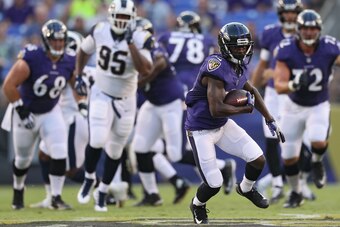 Baltimore Ravens wide receiver John Brown
