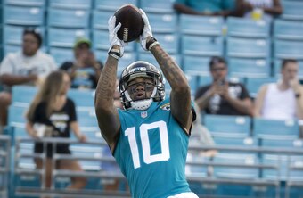 The Jags will hope Donte Moncrief lives up to his deal after Marqise Lee's injury.