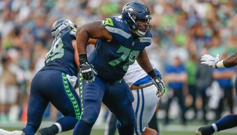 The Seahawks offensive line is starting to come together.