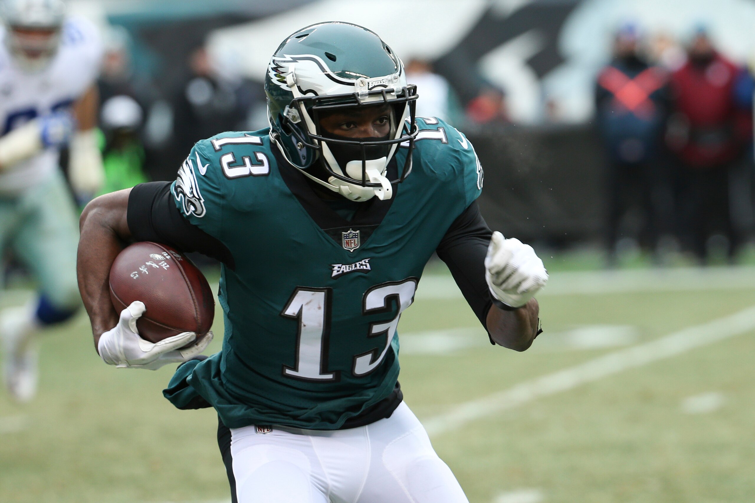Nelson Agholor might be the top WR in Philadelphia. Nelson Agholor might be the top WR in Philadelphia.