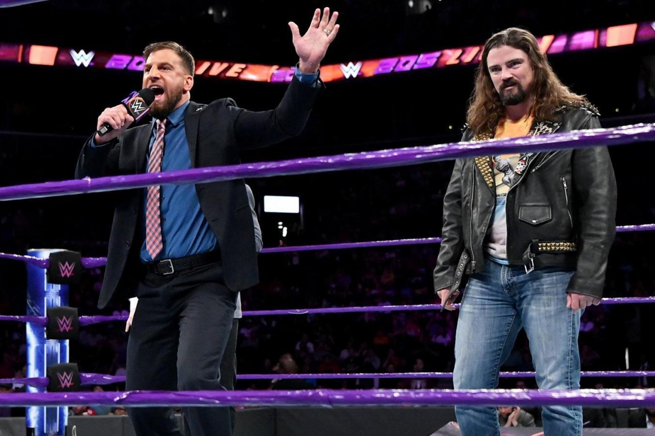Drew Gulak and The Brian Kendrick on last week's show Drew Gulak and The Brian Kendrick on last week's show