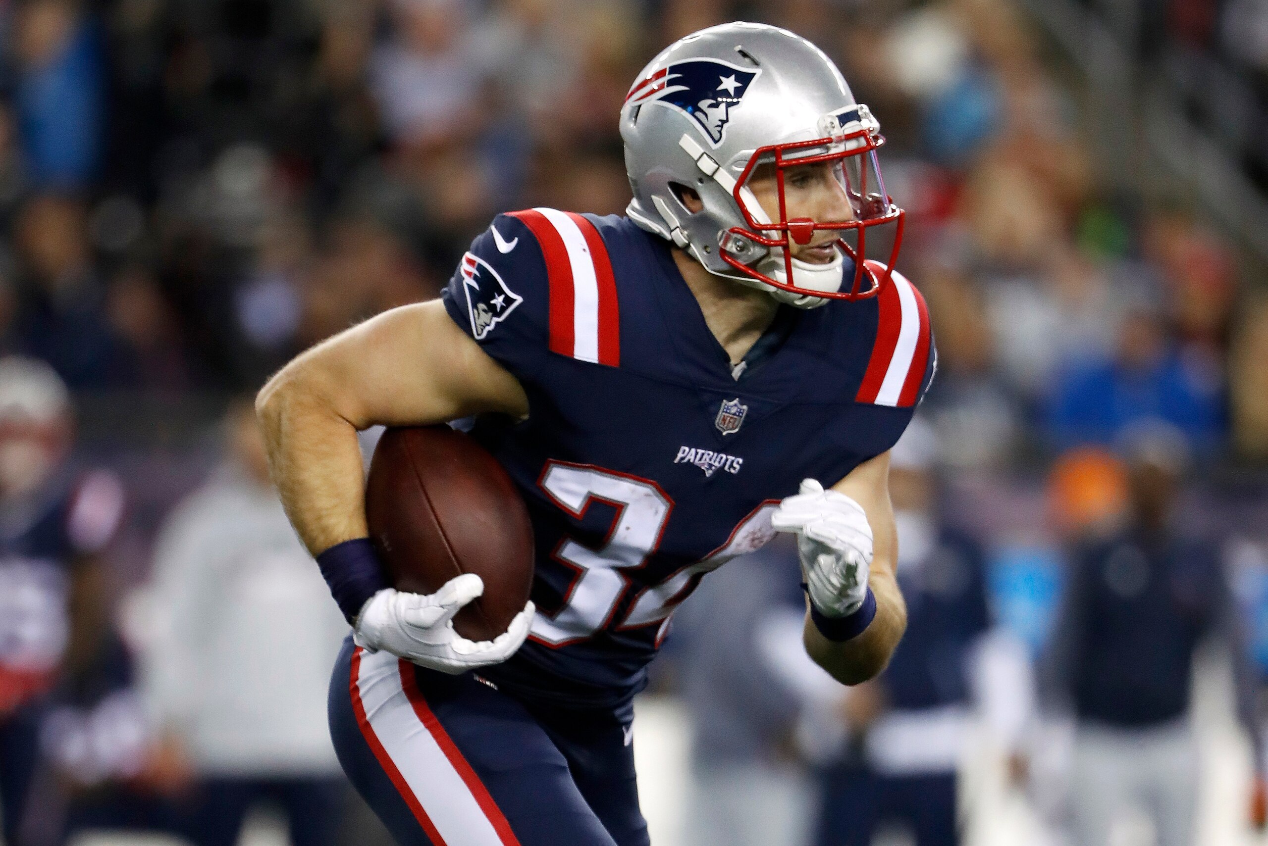 Rex Burkhead is the top fantasy back in New England to open the season.