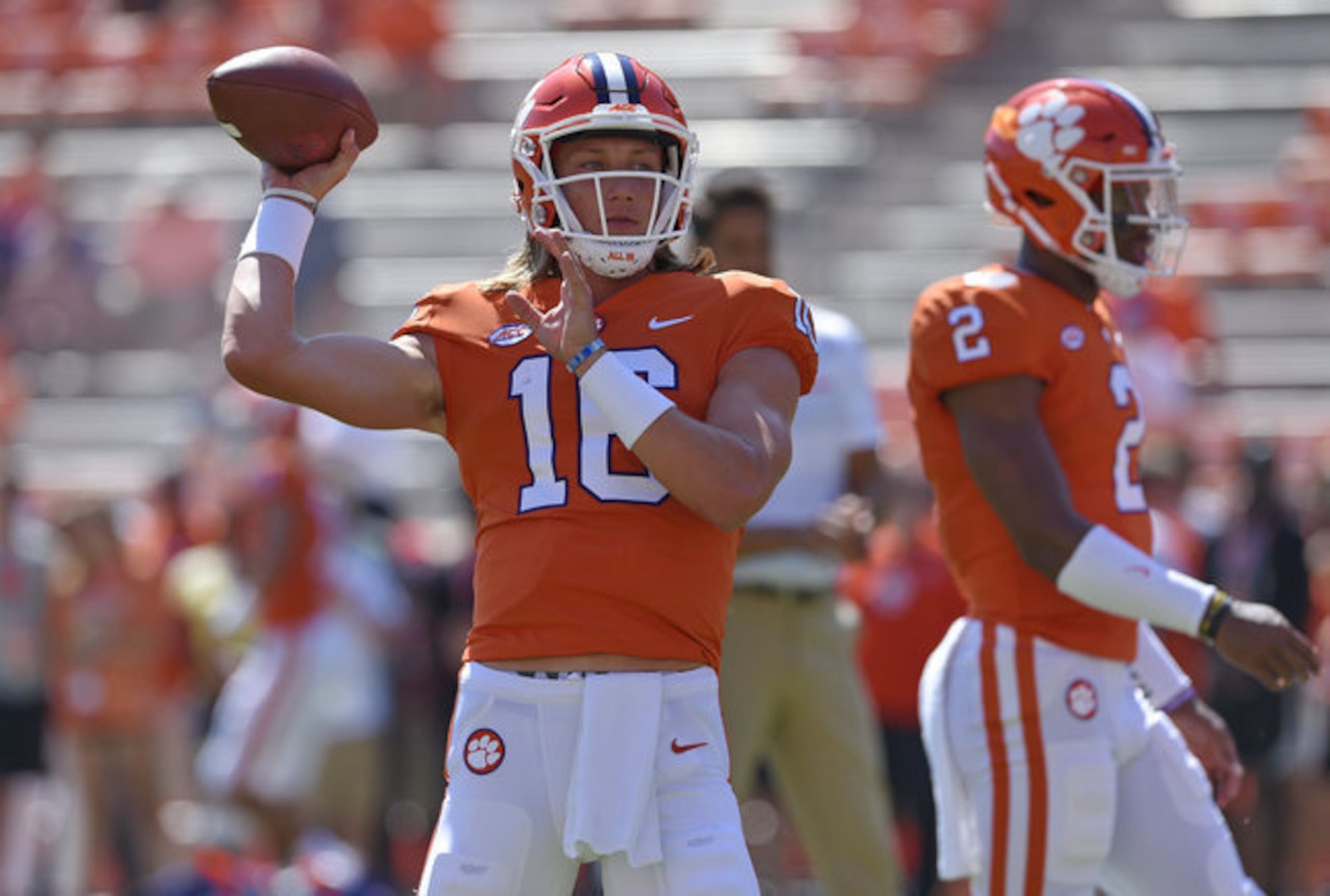 Clemson quarterback Trevor Lawrence