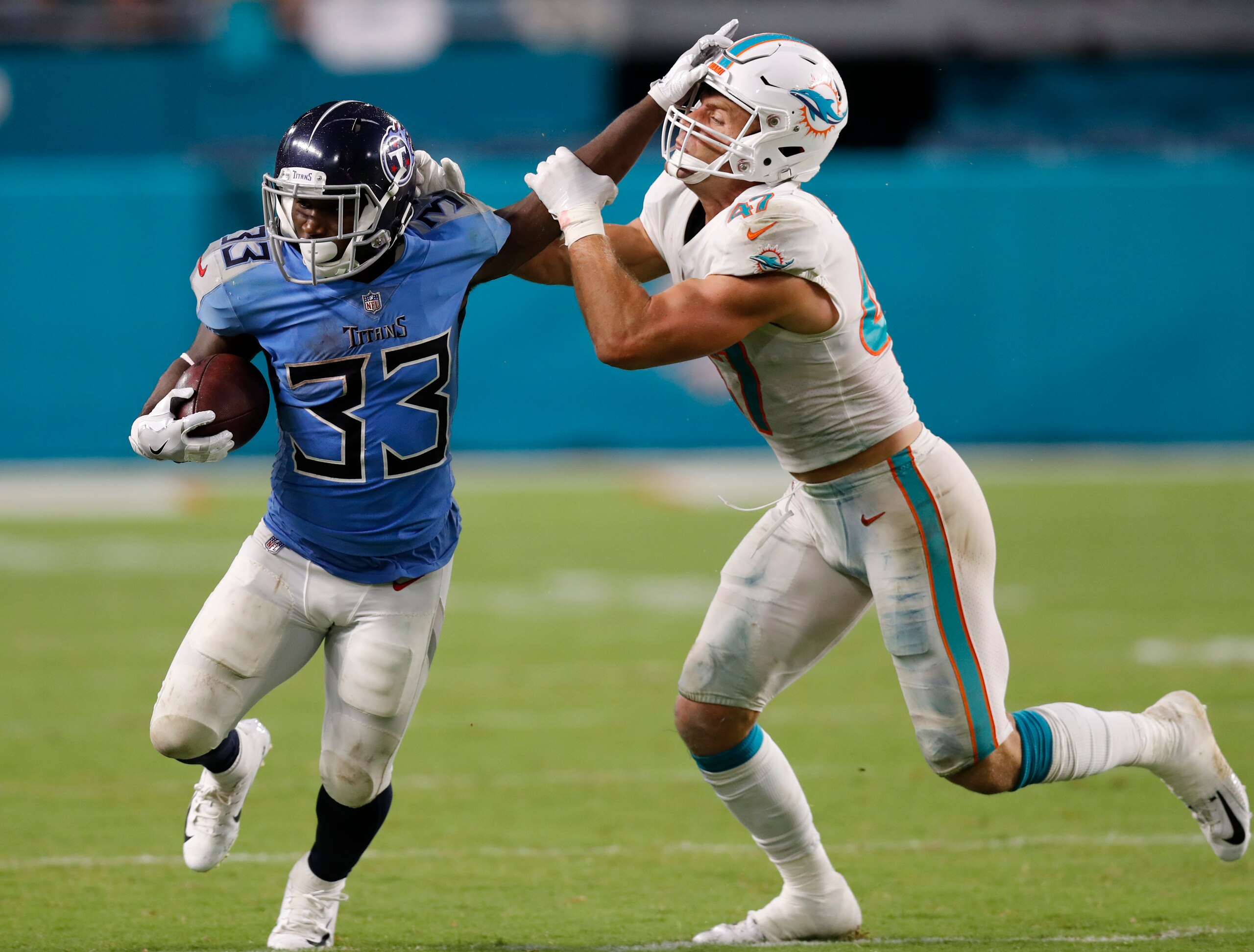Dion Lewis was the lone bright spot for the Titans.
