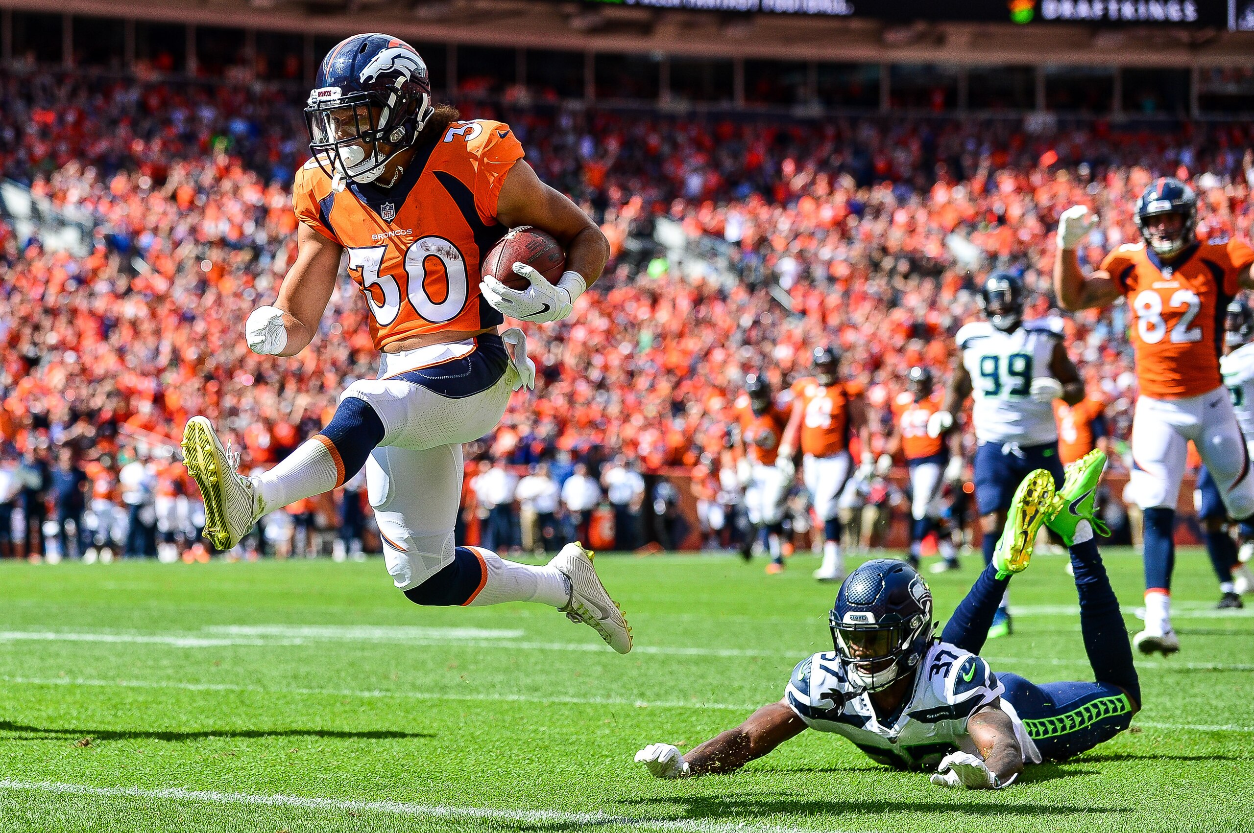 Phillip Lindsay made quite a statement in his NFL debut.