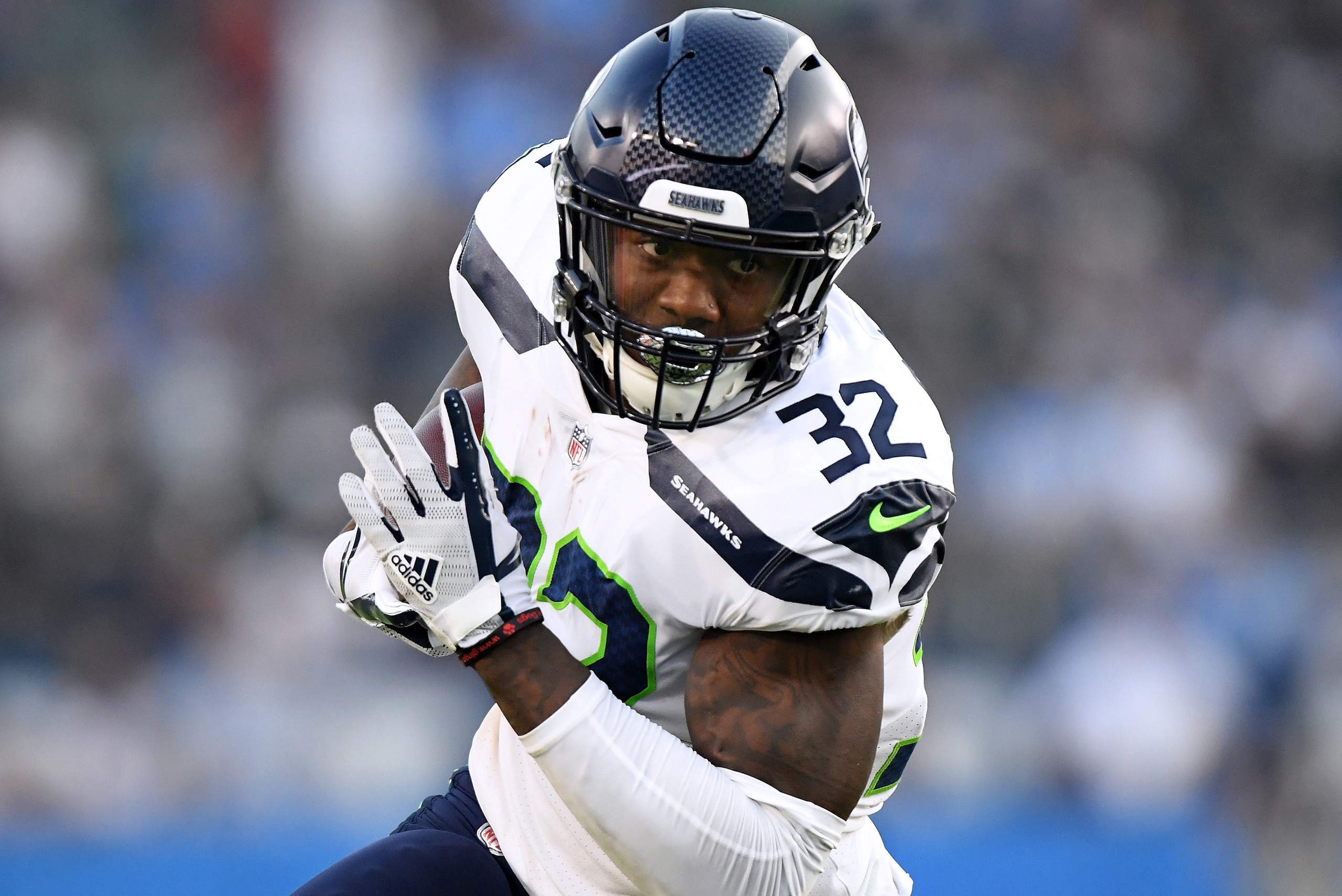 Chris Carson had only 10 touches in Week 1. Chris Carson had only 10 touches in Week 1.