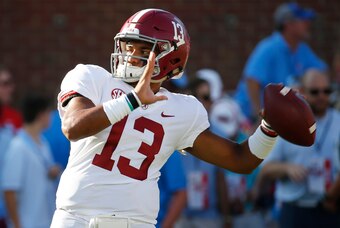 Alabama QB Tua Tagovailoa Alabama QB Tua Tagovailoa