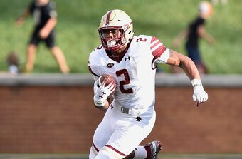 Boston College RB AJ Dillon Boston College RB AJ Dillon