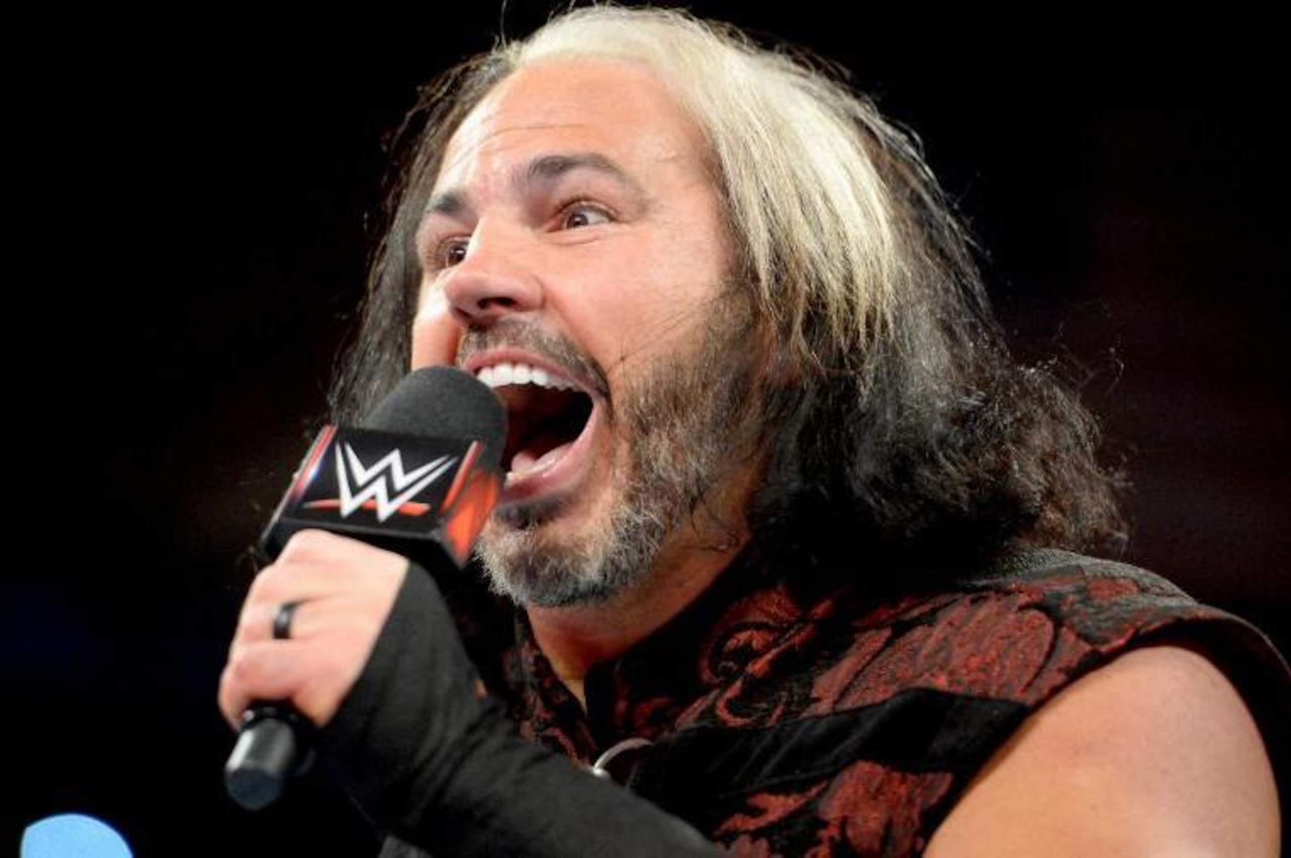 Woken Matt Hardy on an episode of WWE Raw.