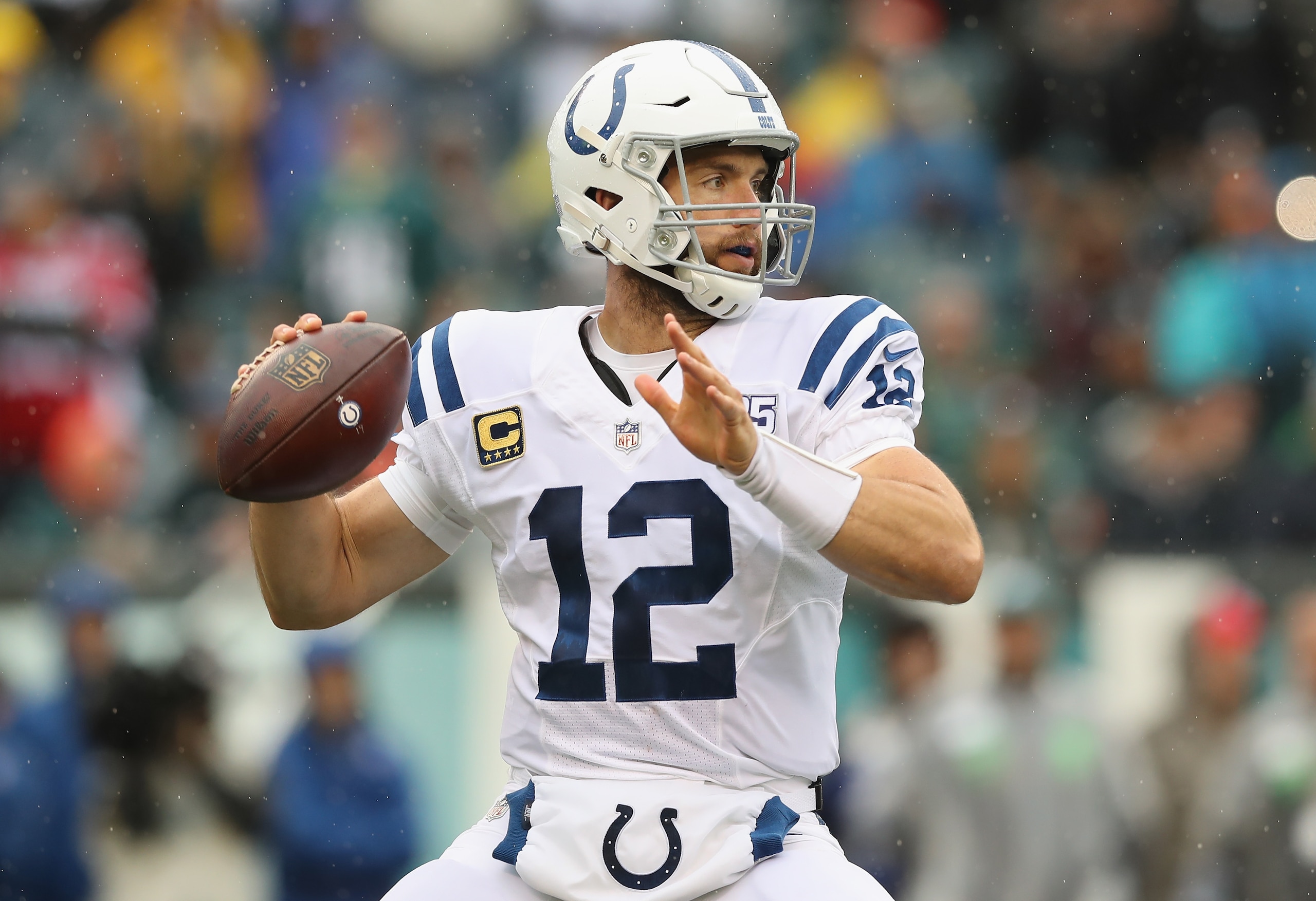 Andrew Luck's early results are a mixed bag. Andrew Luck's early results are a mixed bag.
