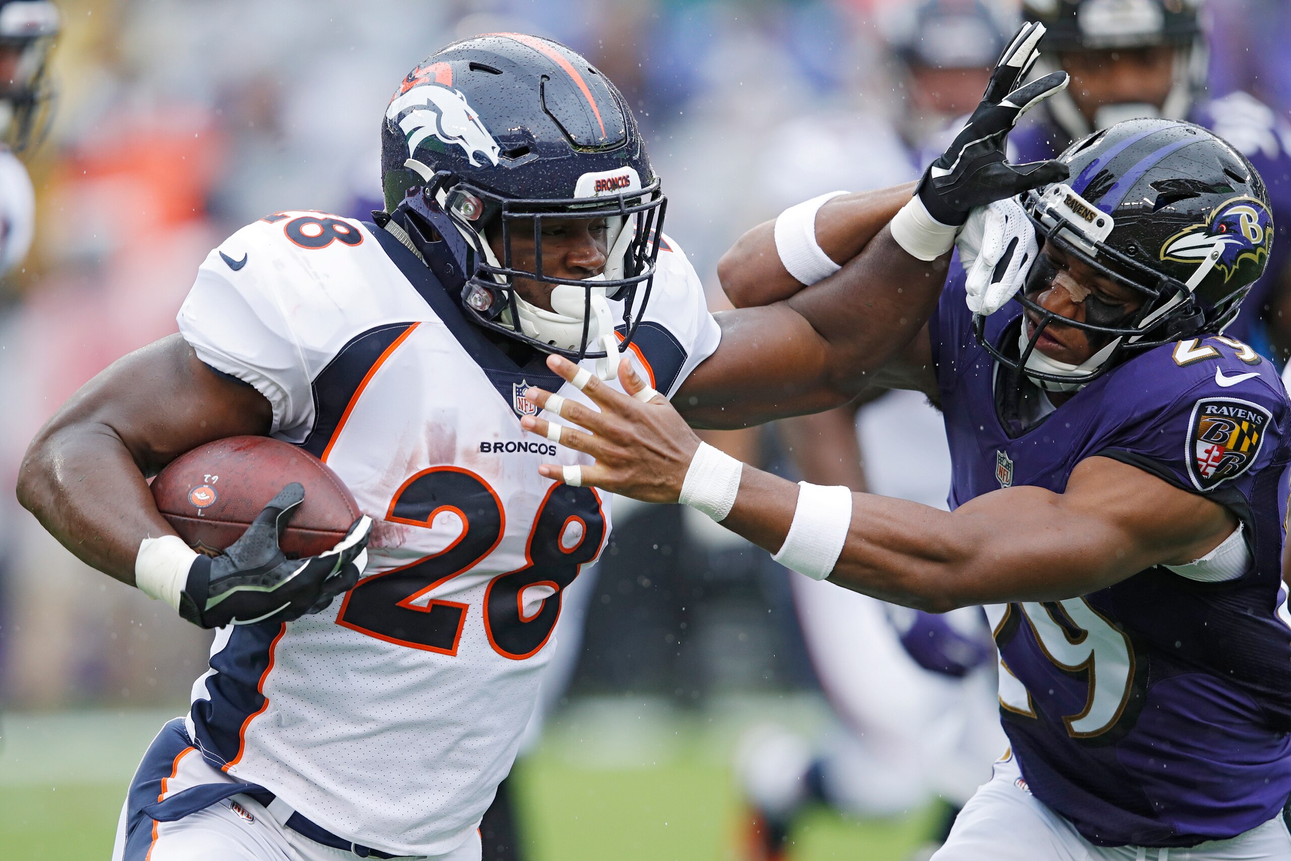 When the Broncos needed Royce Freeman, he handled himself well.