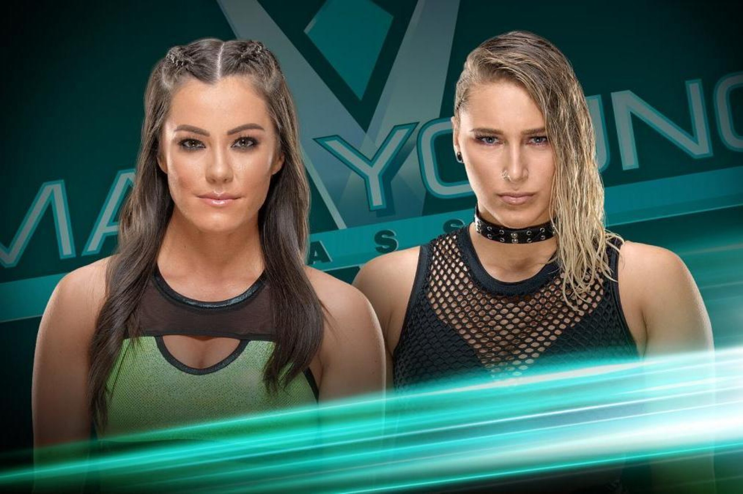 Kacy Catanzaro and Rhea Ripley Kacy Catanzaro and Rhea Ripley
