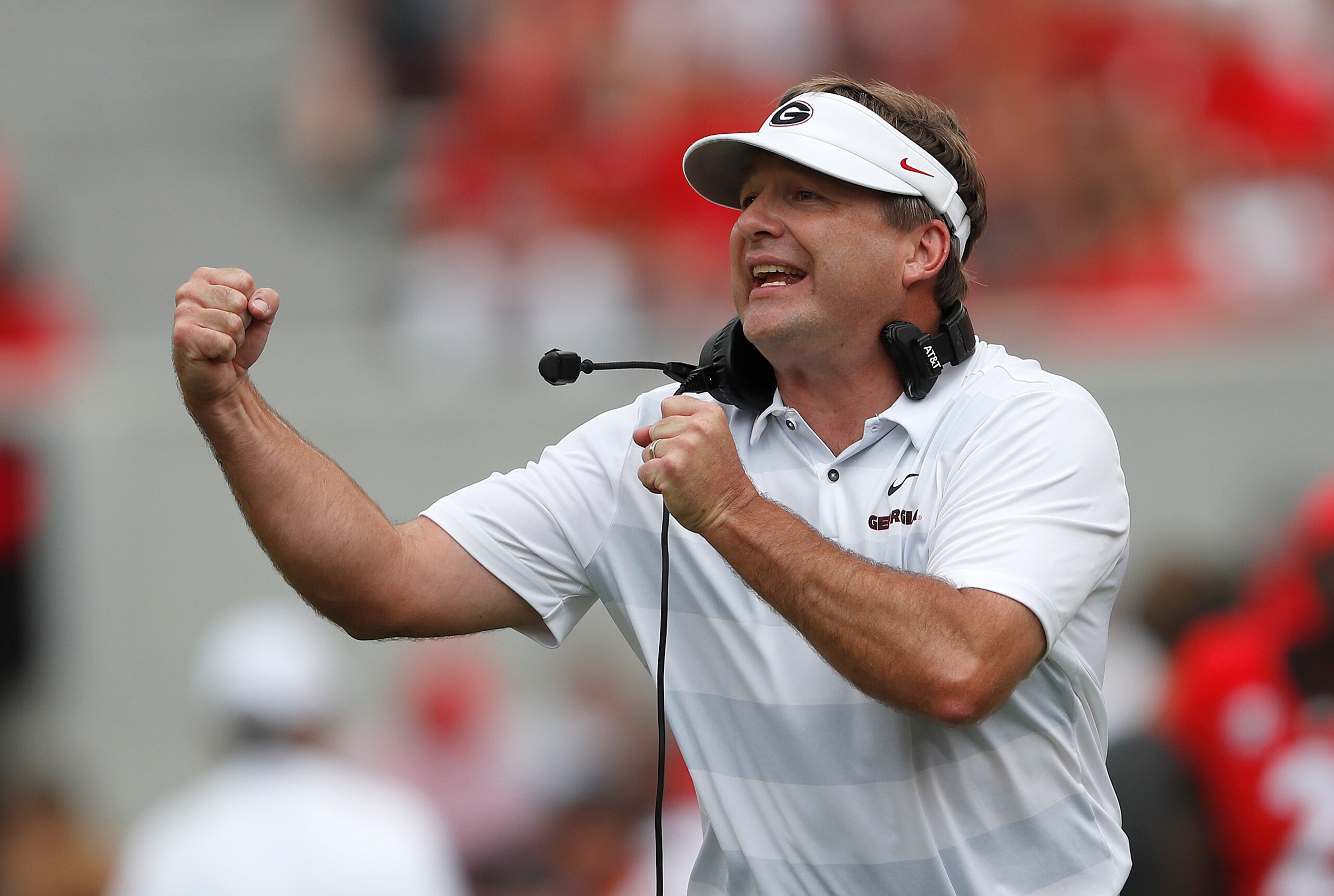 Georgia head coach Kirby Smart