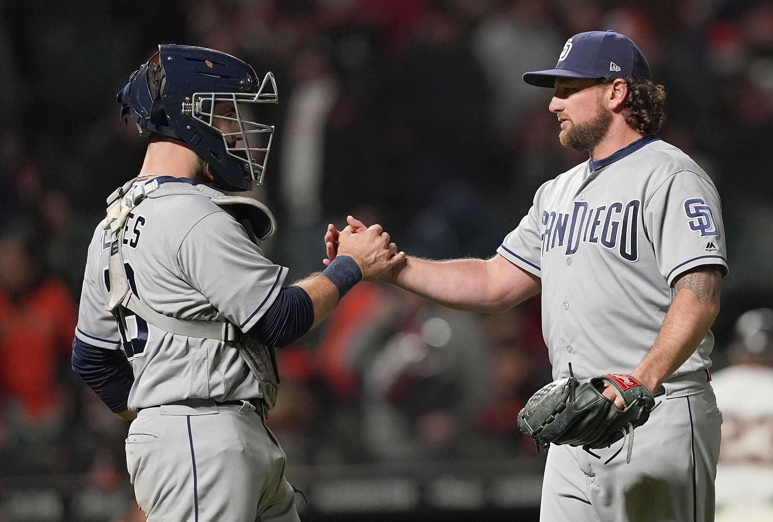 Austin Hedges and Kirby Yates