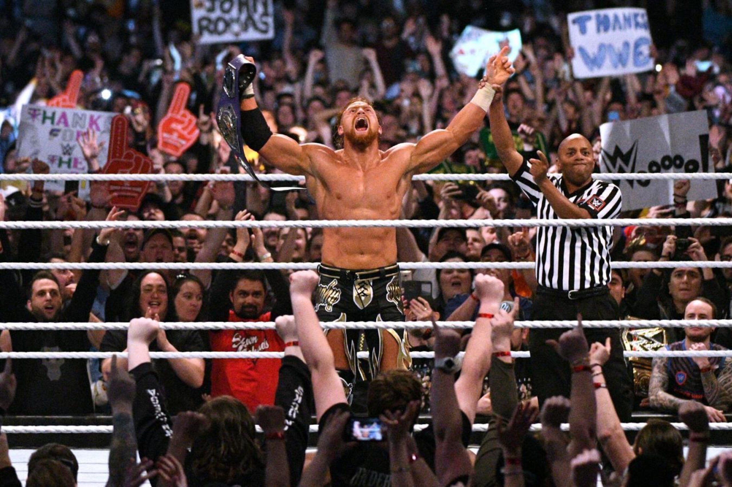 Buddy Murphy at Super Show-Down