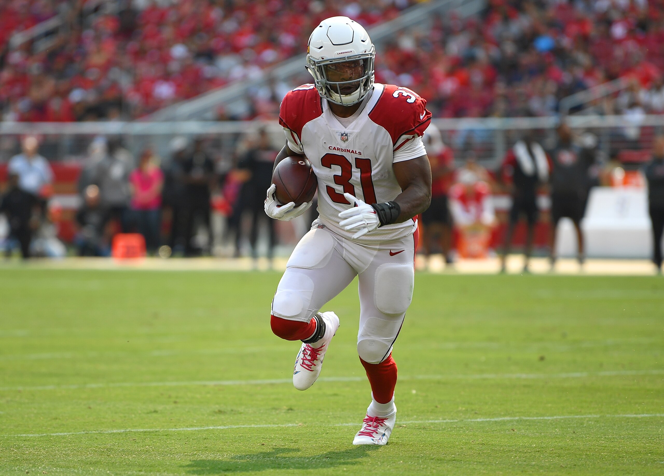 David Johnson could break out of his rushing slump against the Broncos.