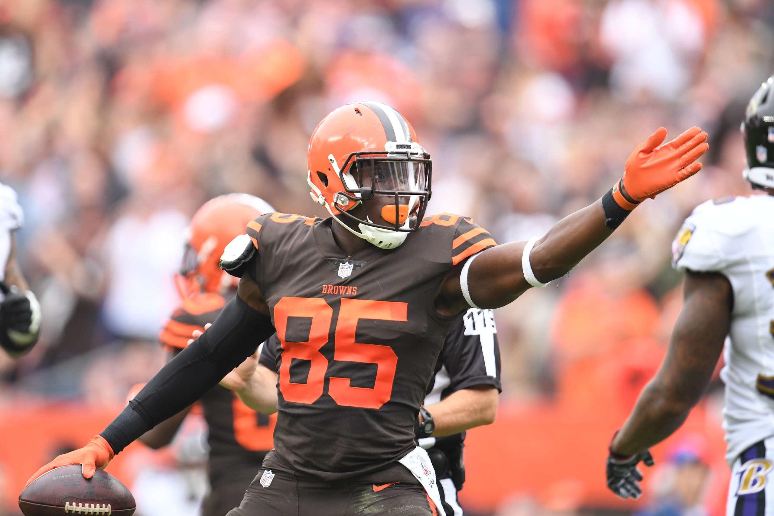David Njoku is heating up after a slow start.