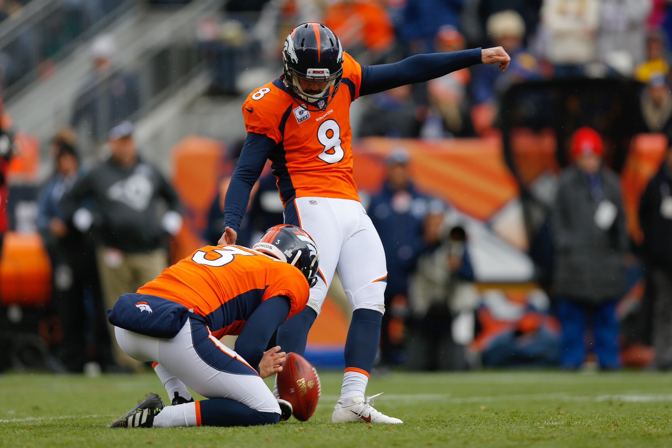 It's been a perfect season for Brandon McManus.