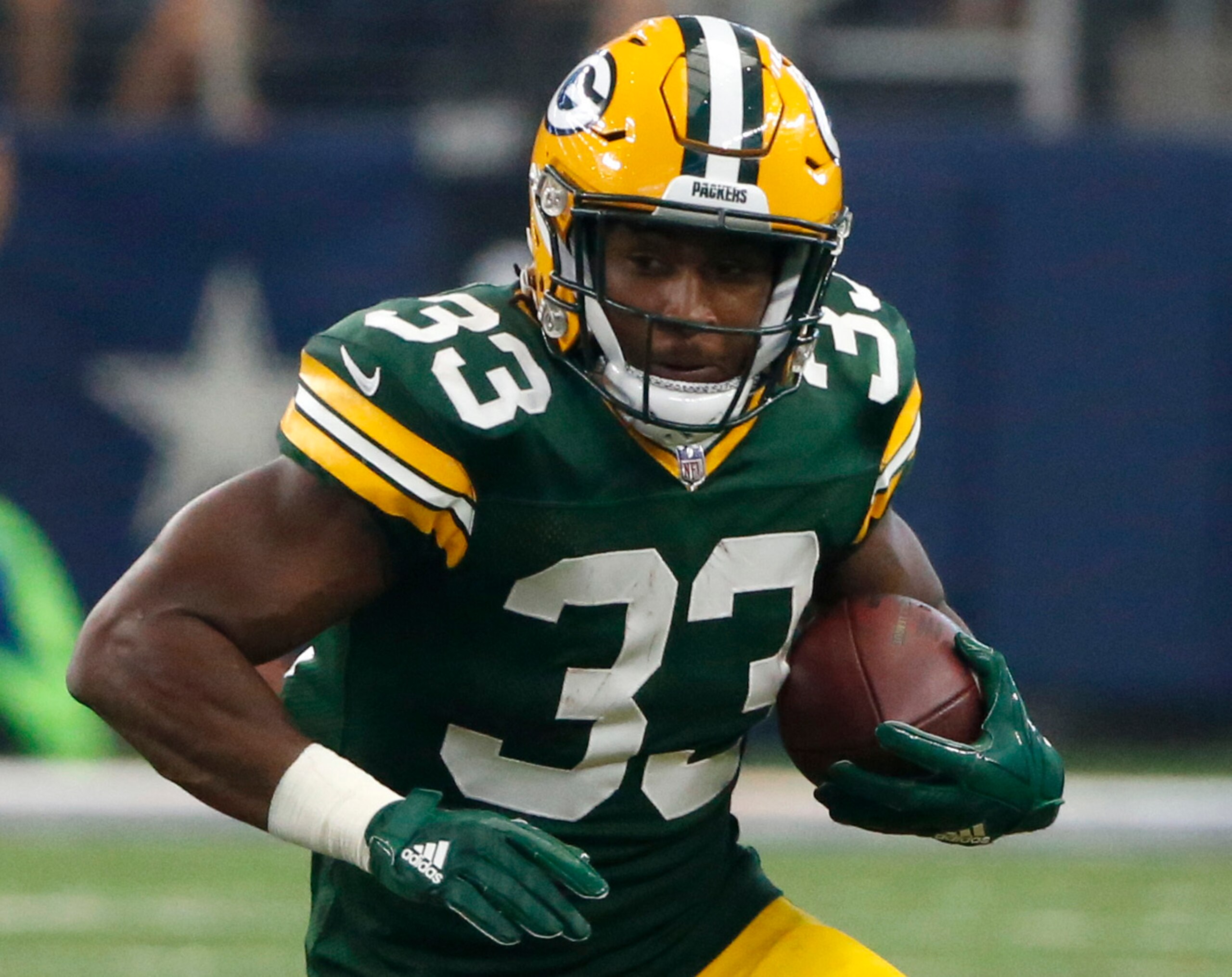 You can't keep waiting for Aaron Jones to get his chance.