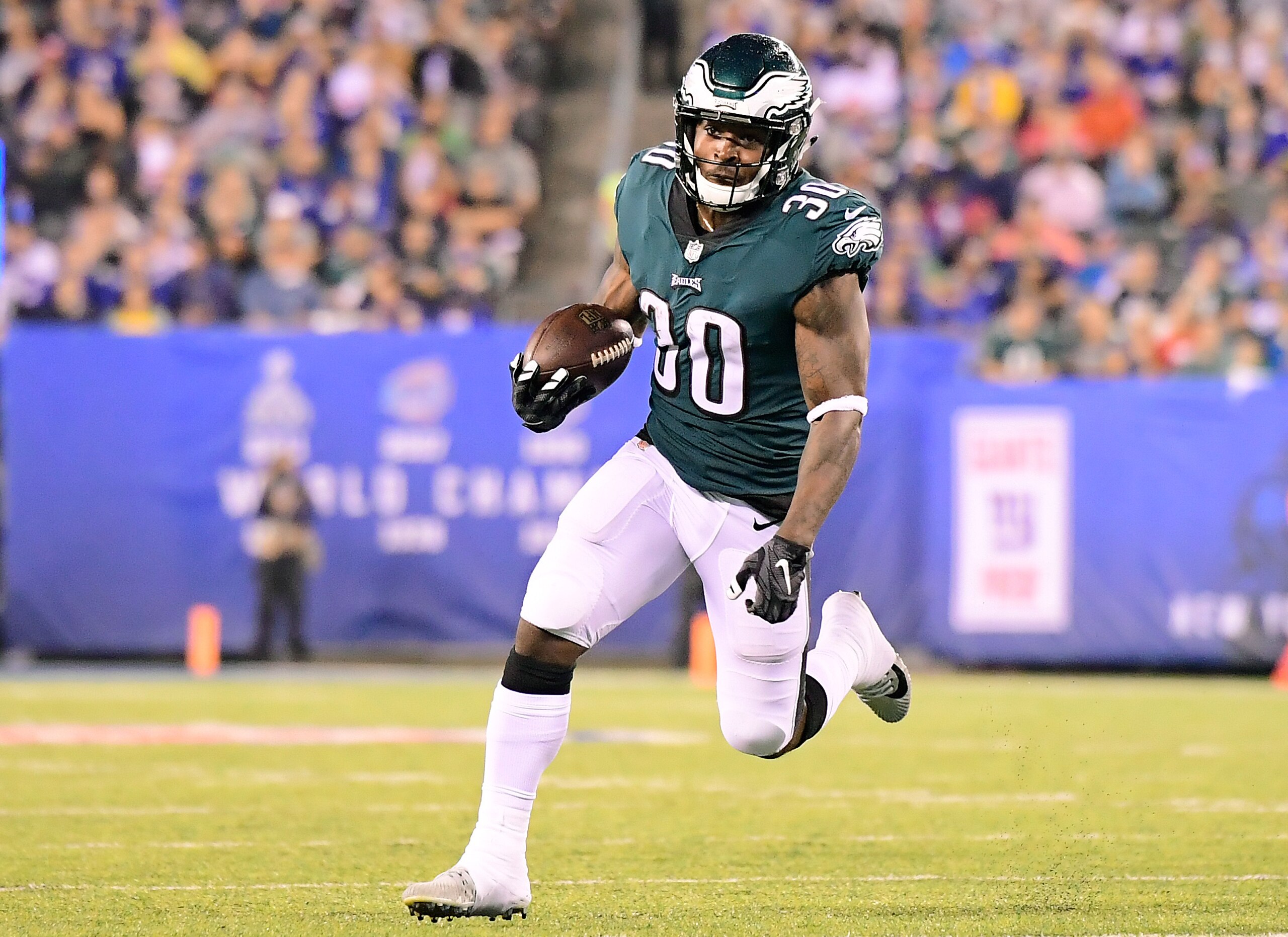 Even in limited snaps, Corey Clement was effective.