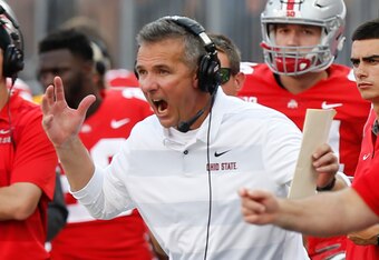 Ohio State head coach Urban Meyer