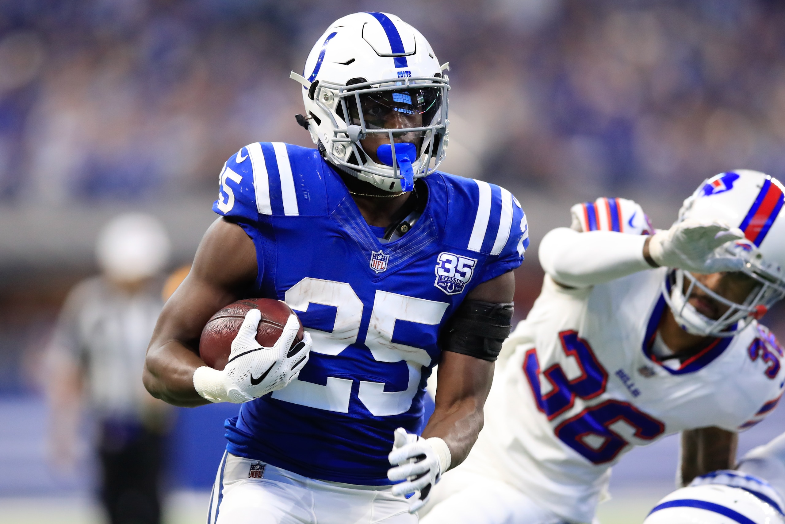 The Colts have every reason to feature Marlon Mack. The Colts have every reason to feature Marlon Mack.