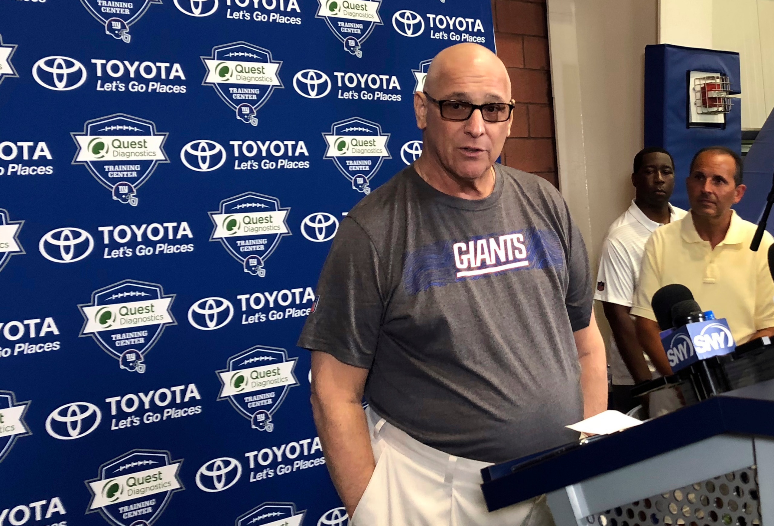 General manager Dave Gettleman