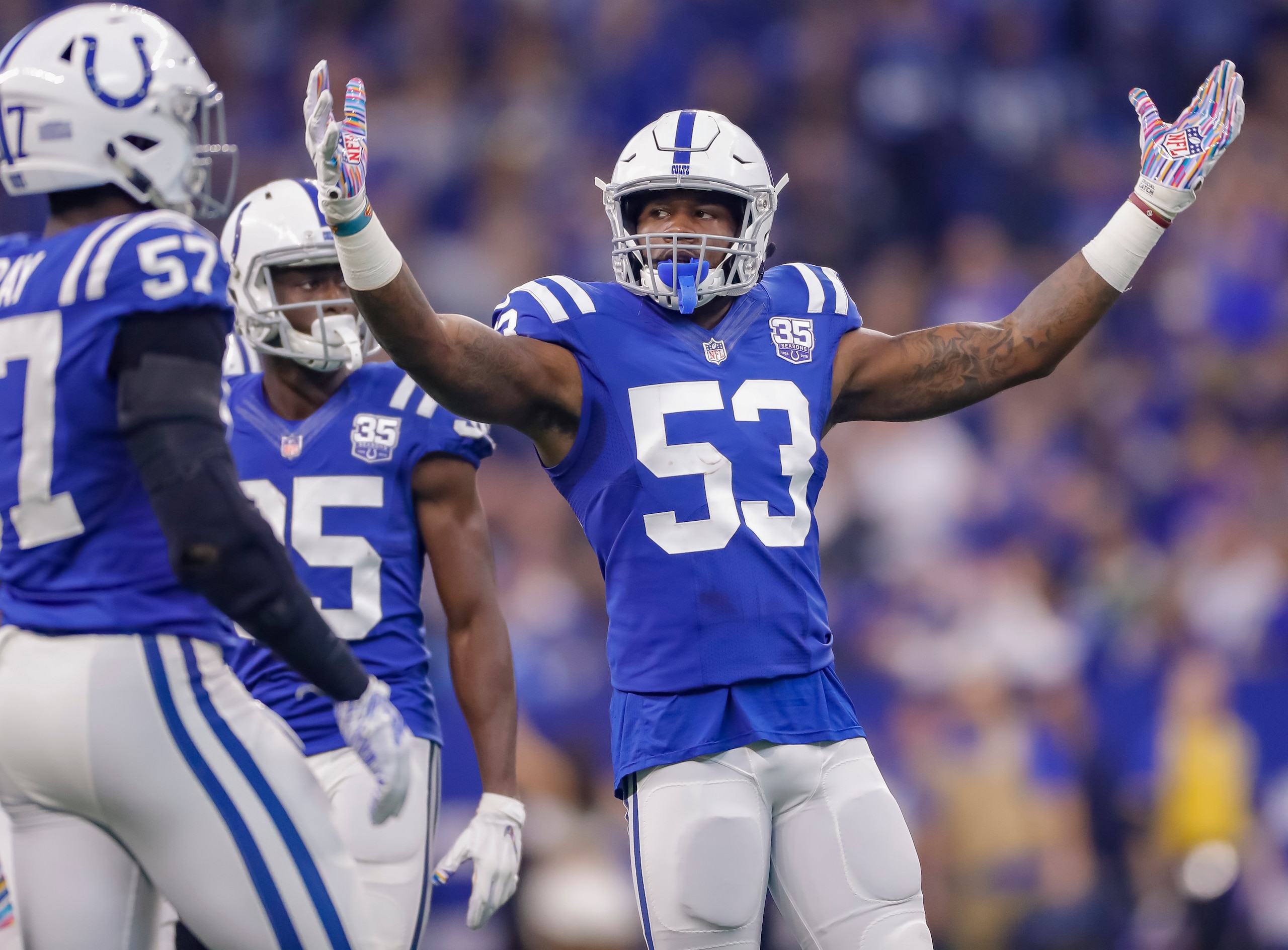 After coming through last week, take another shot on the Colts defense in Week 8.