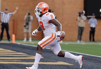 Clemson RB Travis Etienne