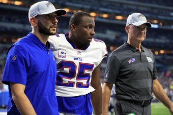 McCoy had to leave Week 7 with a concussion.