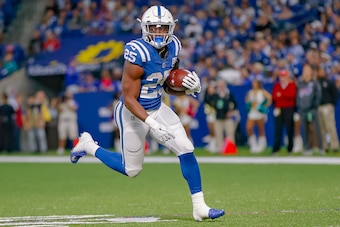 Indianapolis Colts running back Marlon Mack
